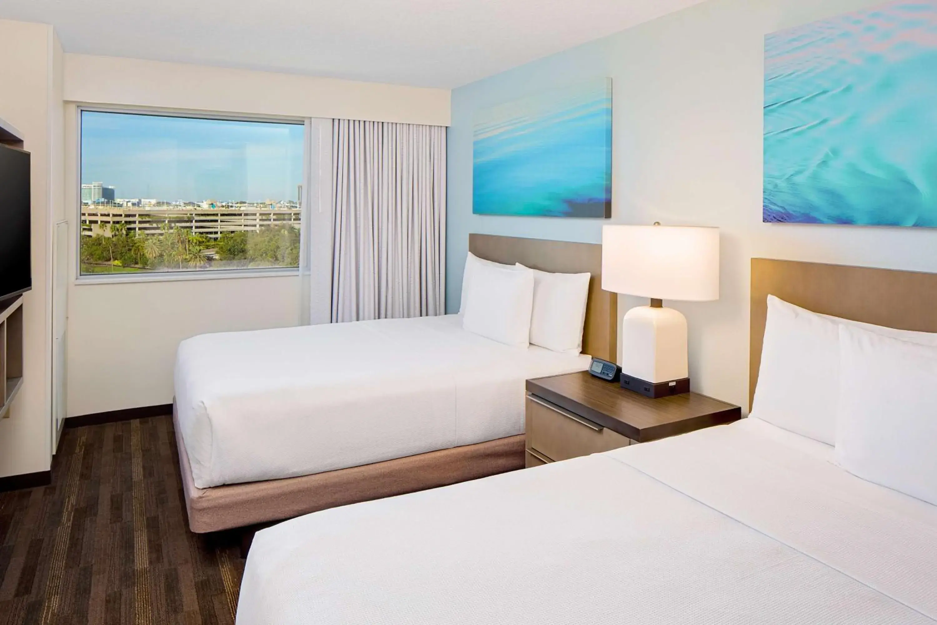 Photo of the whole room, Bed in Hyatt House across from Universal Orlando Resort Photo of the whole room, Bed in Hyatt House across from Universal Orlando Resort