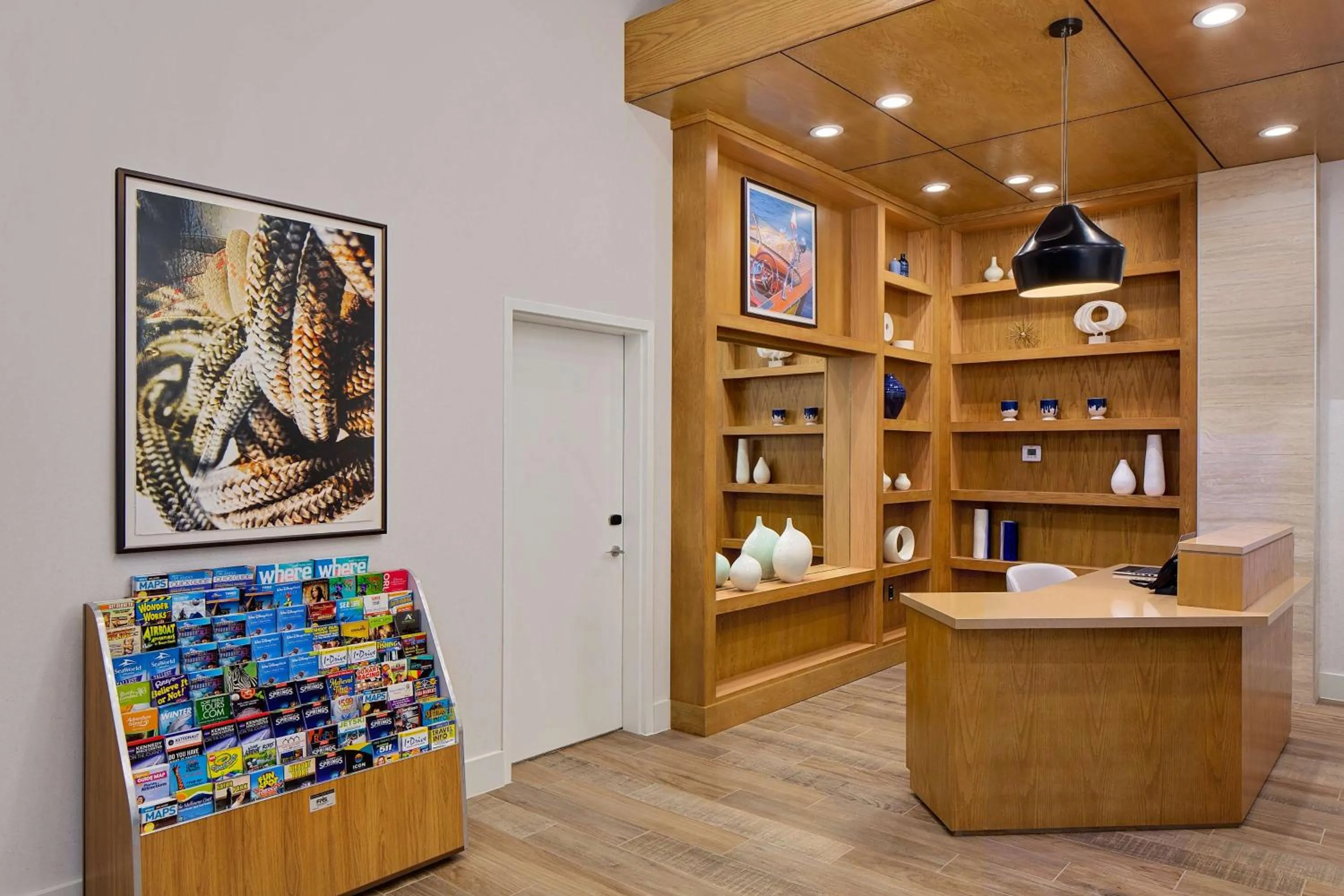 Lobby or reception in Hyatt House across from Universal Orlando Resort