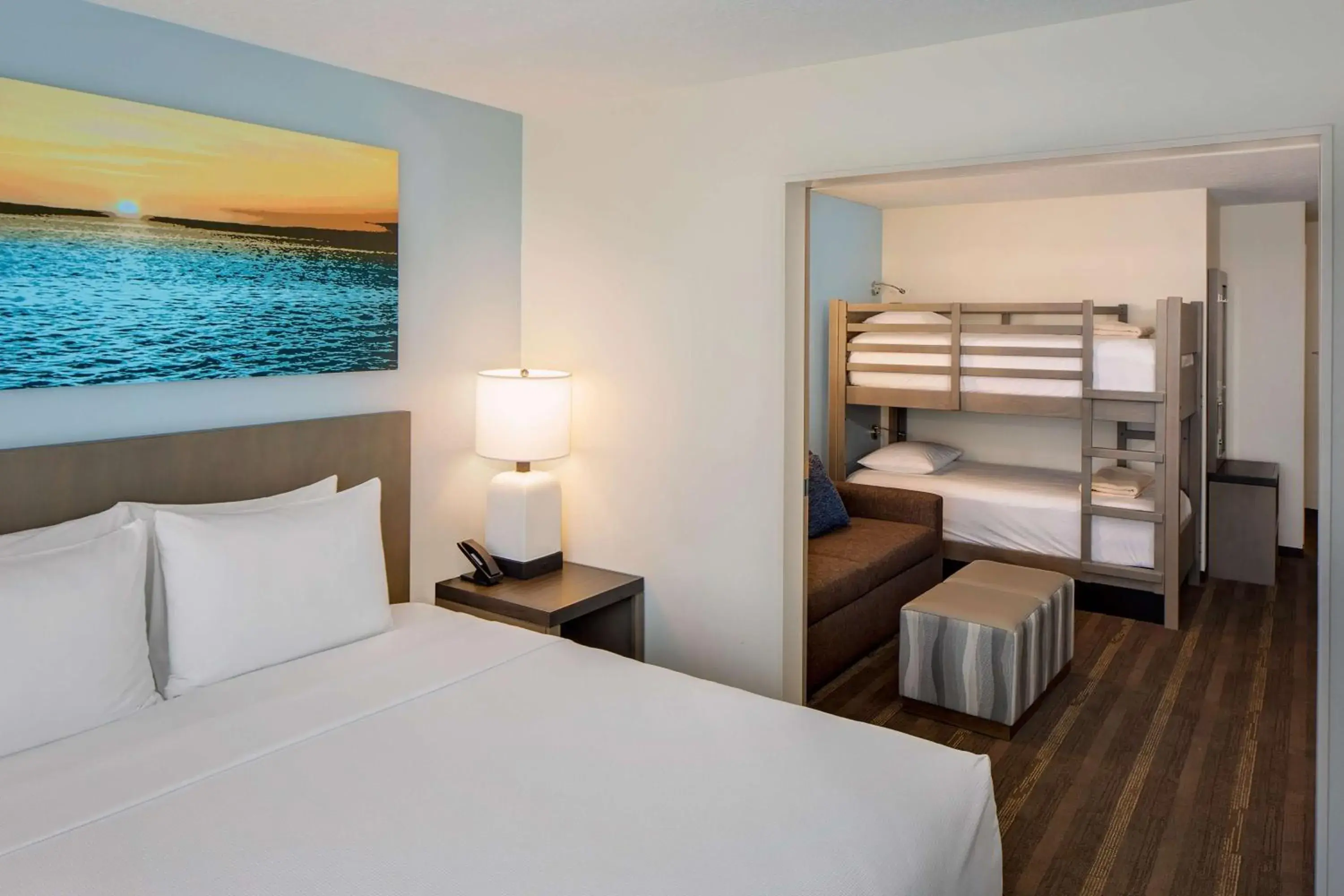 Photo of the whole room, Bed in Hyatt House across from Universal Orlando Resort Photo of the whole room, Bed in Hyatt House across from Universal Orlando Resort