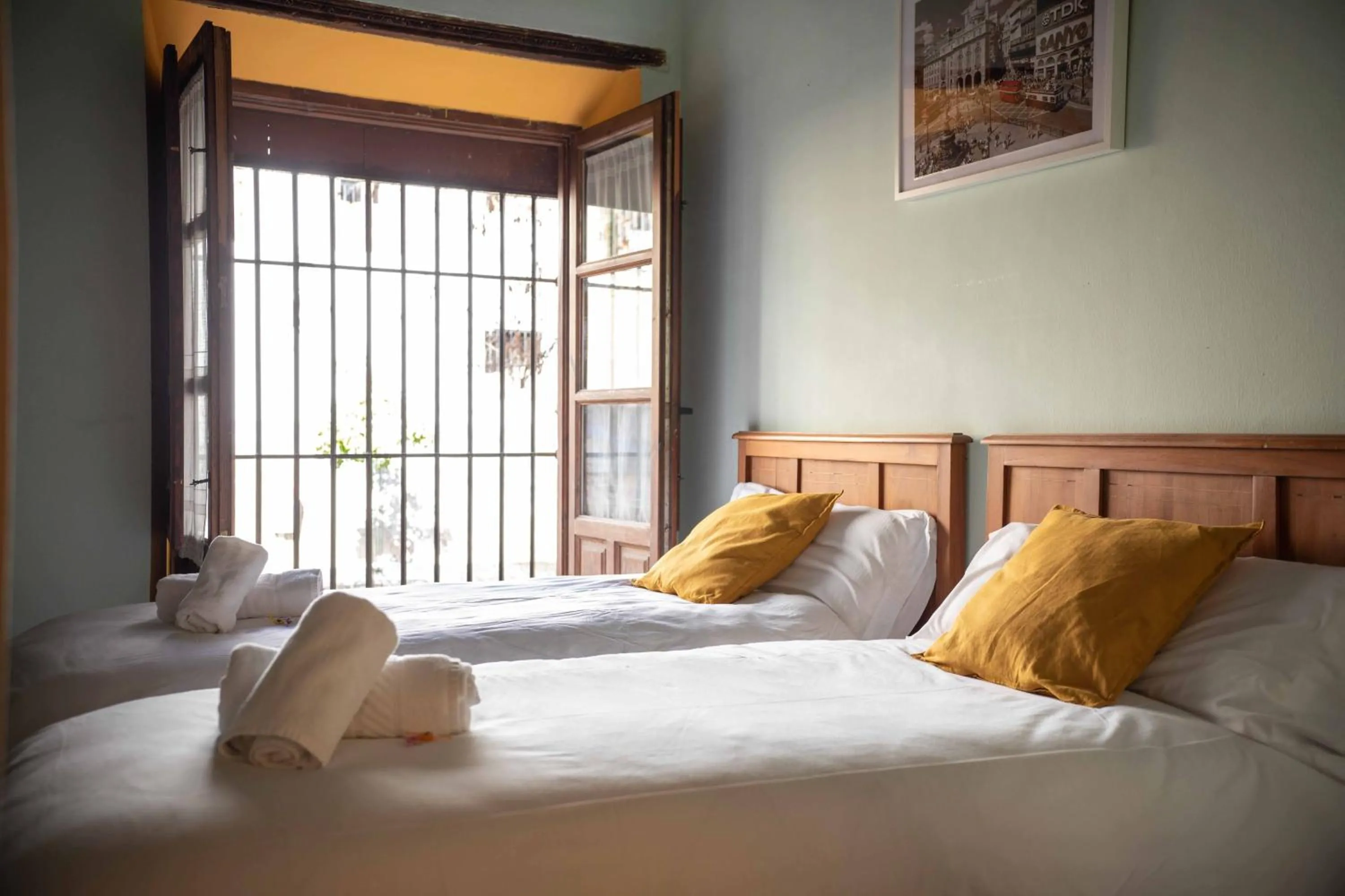 Bed in Alh Patio Apartamentos