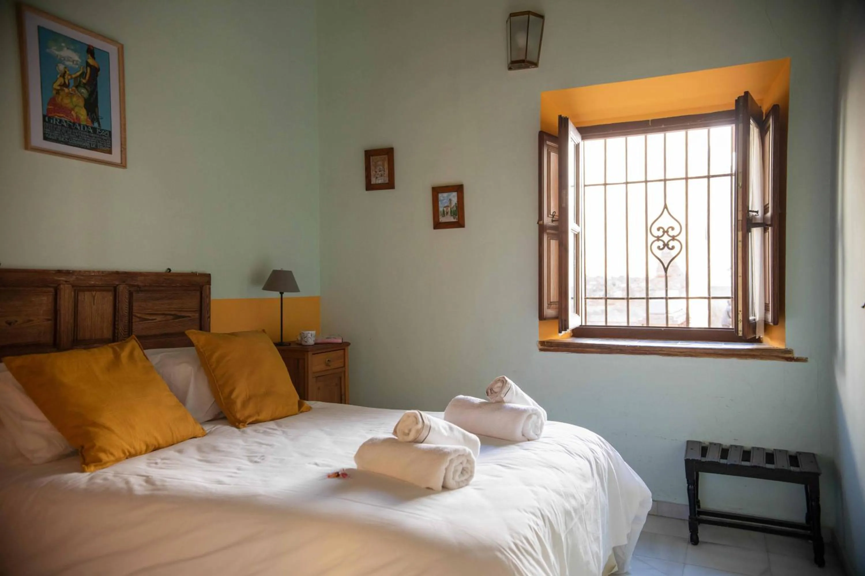 Bed in Alh Patio Apartamentos