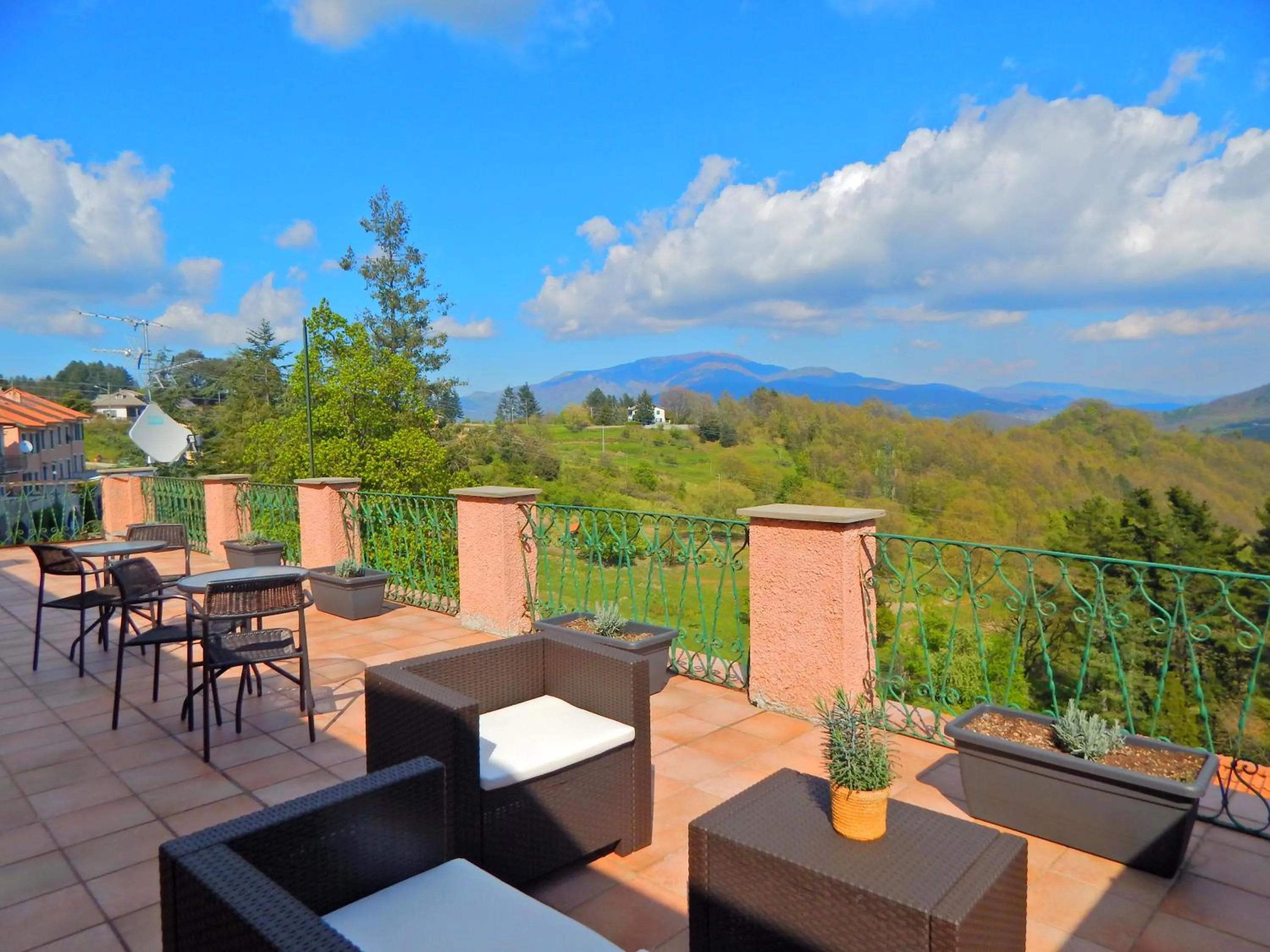 Balcony/Terrace in Albergo La Veranda
