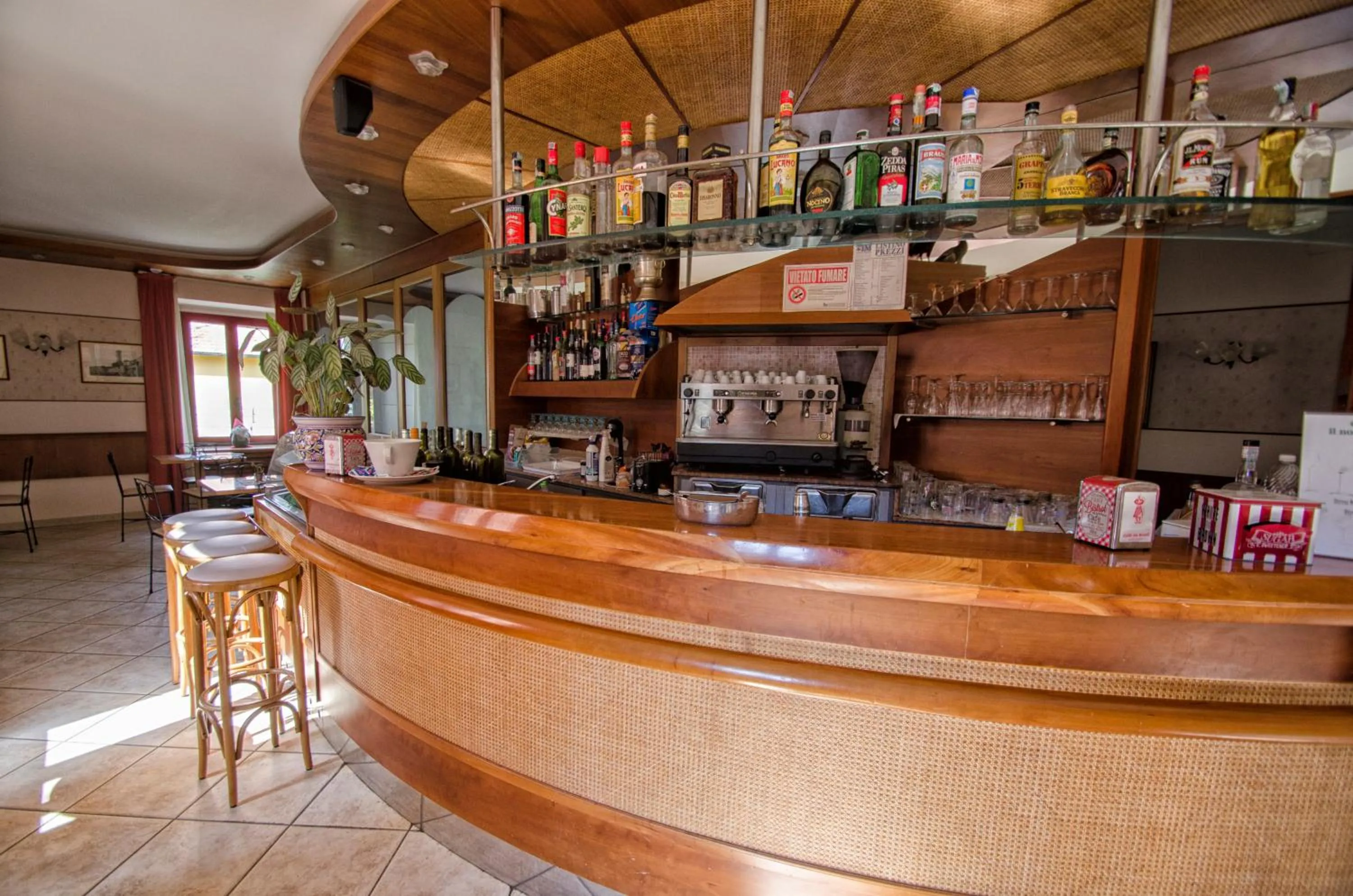 Lounge or bar in Albergo La Veranda