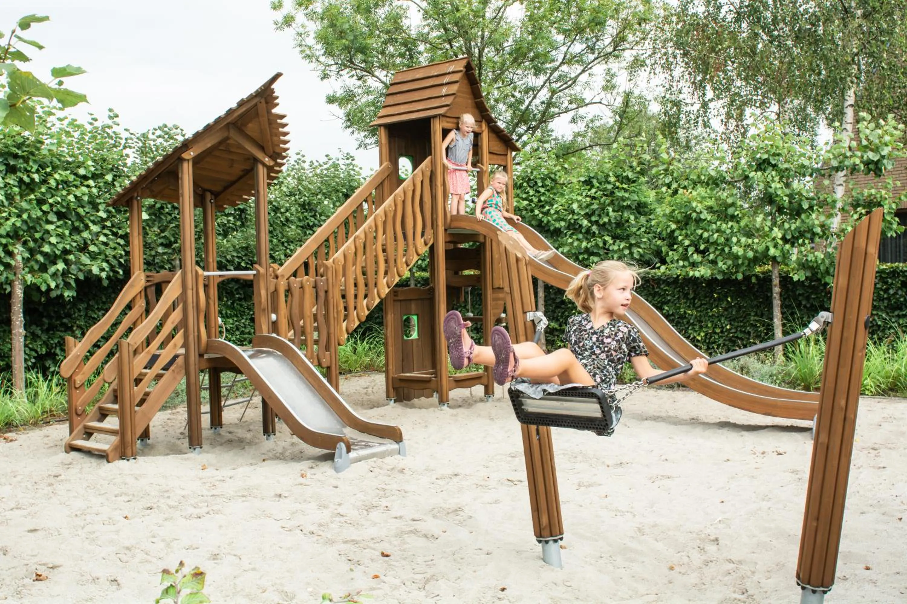 Children play ground in Hotel de Boshoek