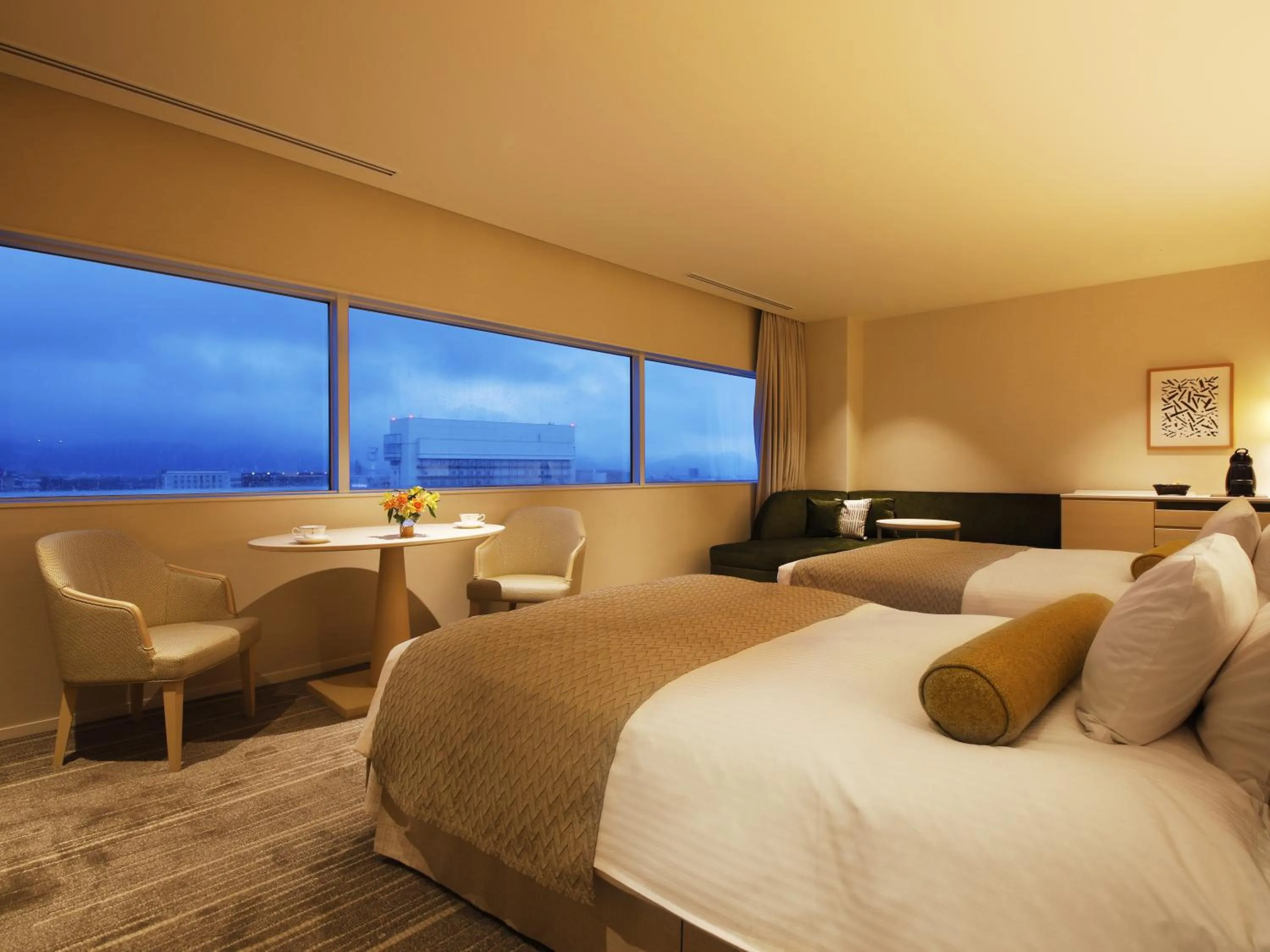 Bed in Hotel Nikko Himeji