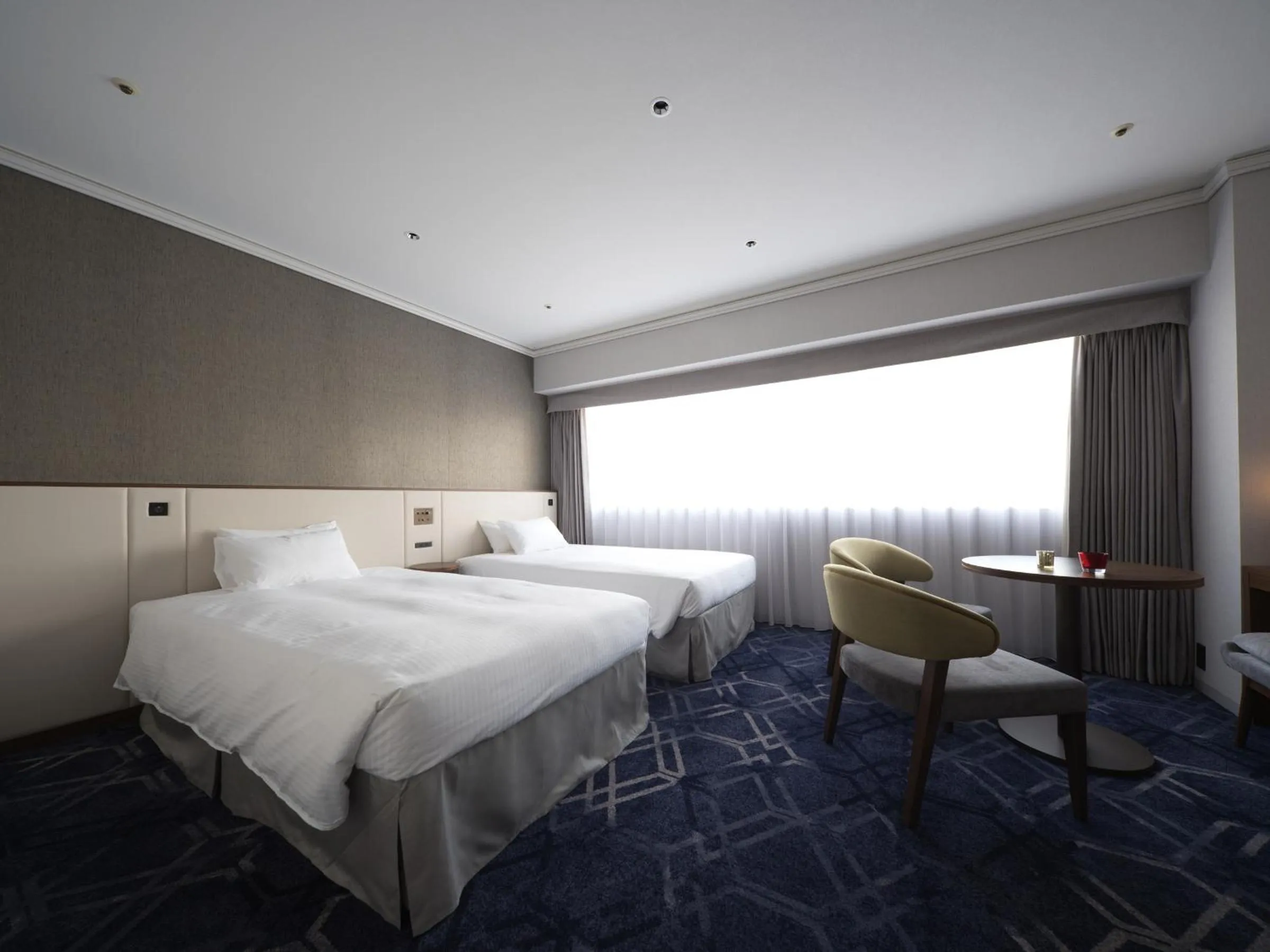 Photo of the whole room, Bed in Hotel Nikko Himeji