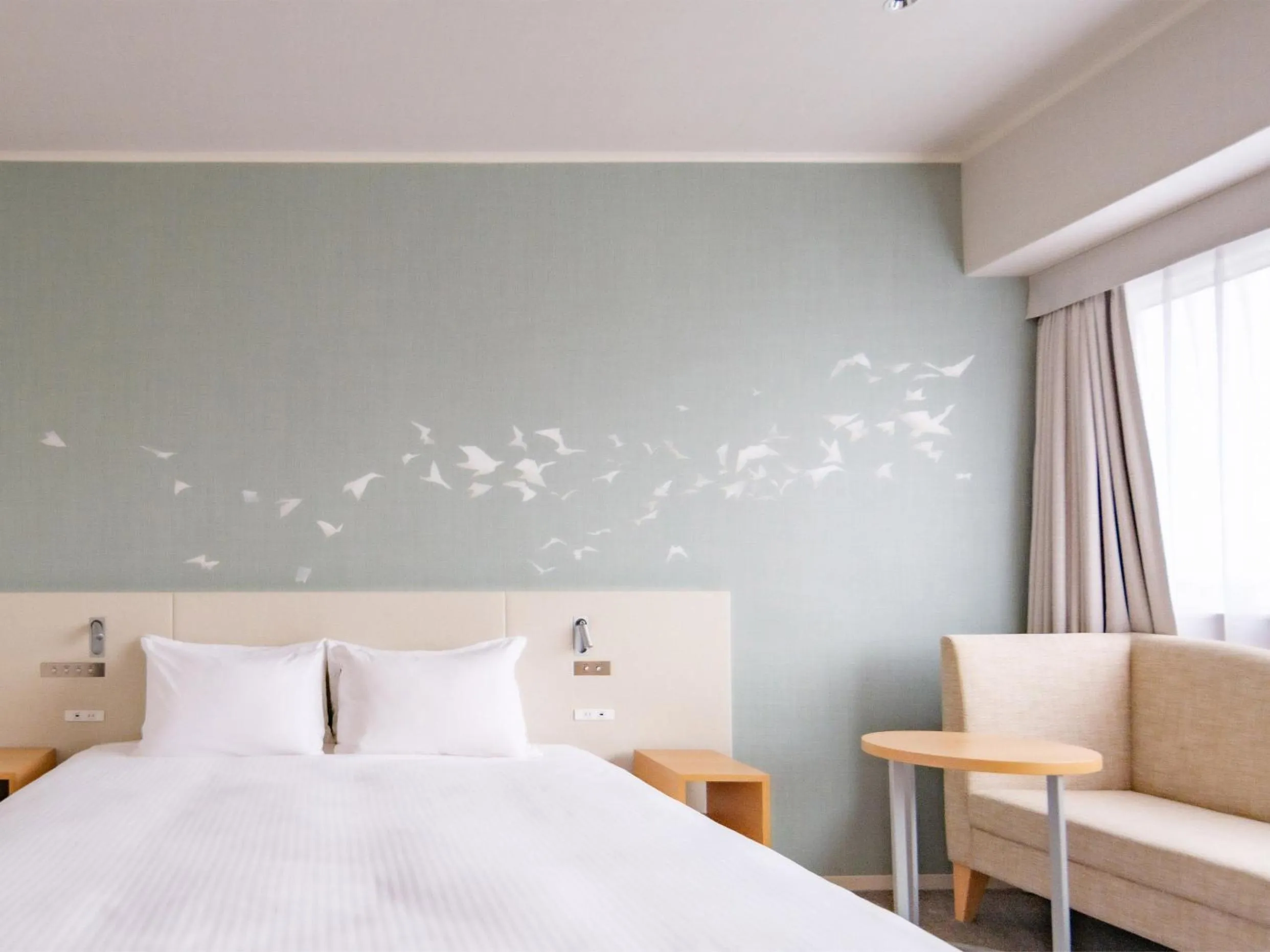 Bed in Hotel Nikko Himeji