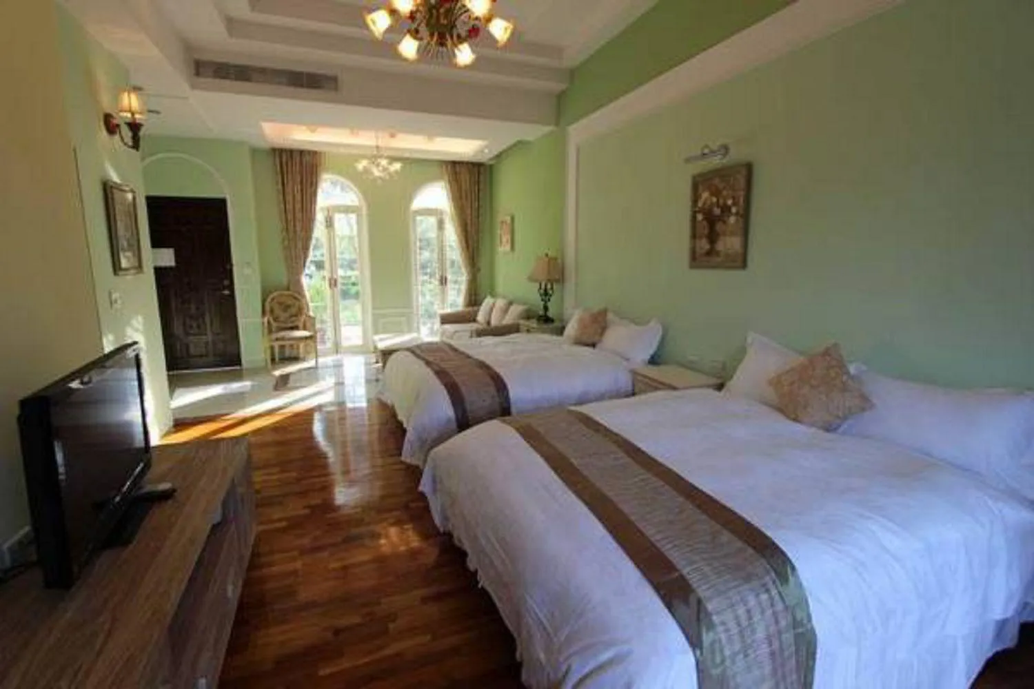 Decorative detail, Bed in My Chateau Resort