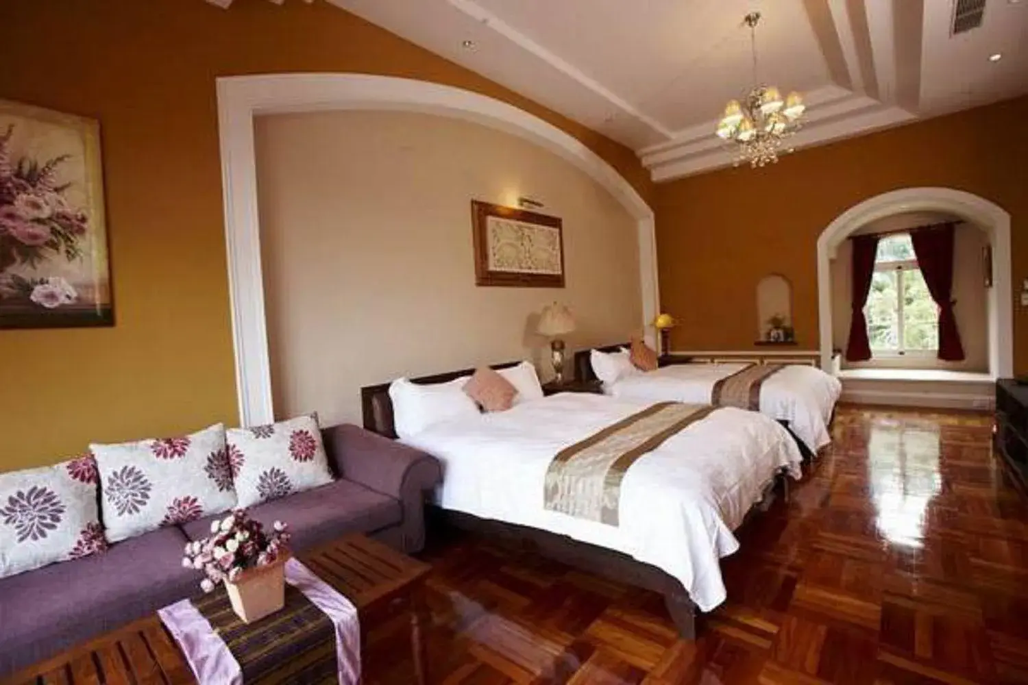 Decorative detail, Bed in My Chateau Resort Decorative detail, Bed in My Chateau Resort