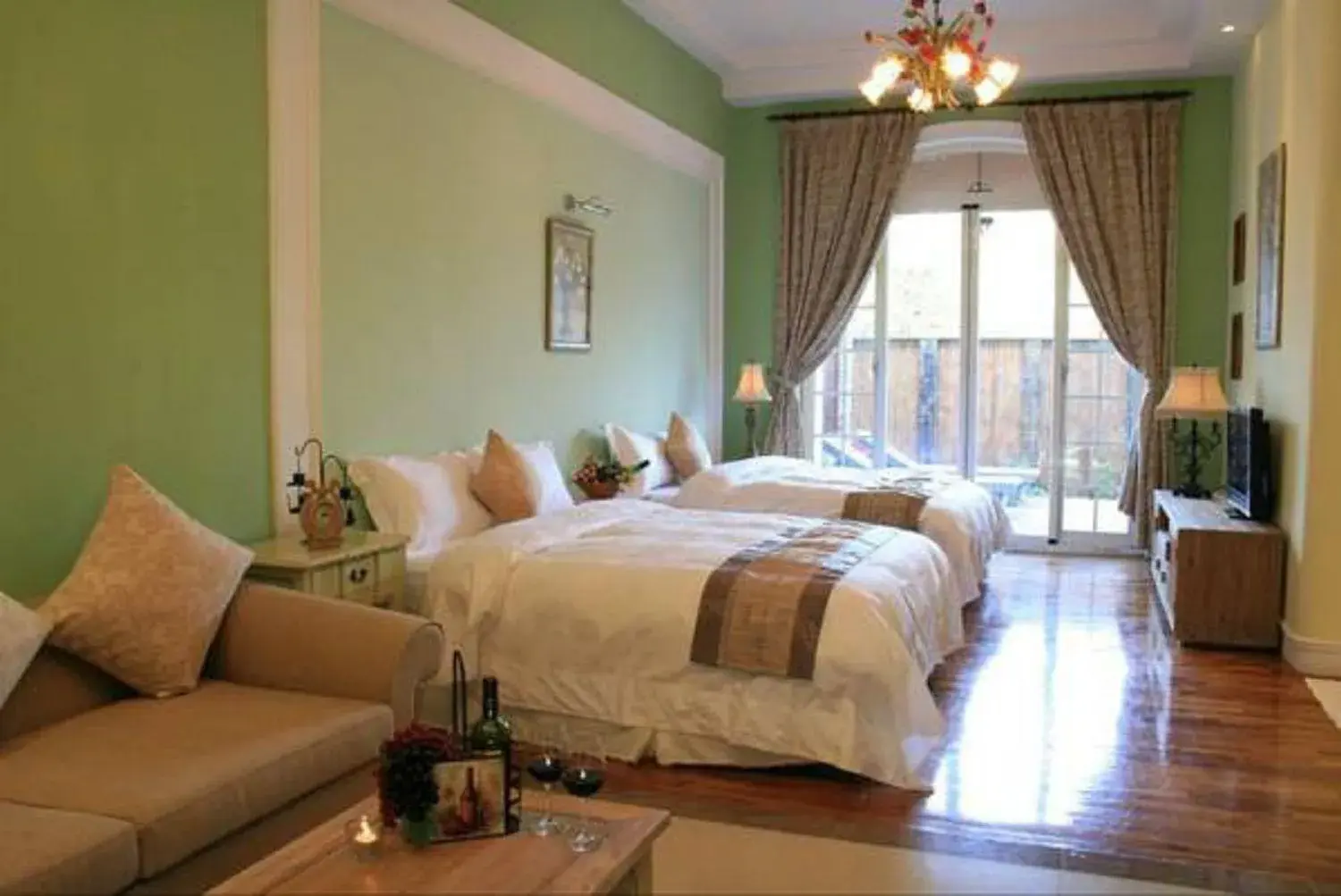 Decorative detail, Bed in My Chateau Resort Decorative detail, Bed in My Chateau Resort