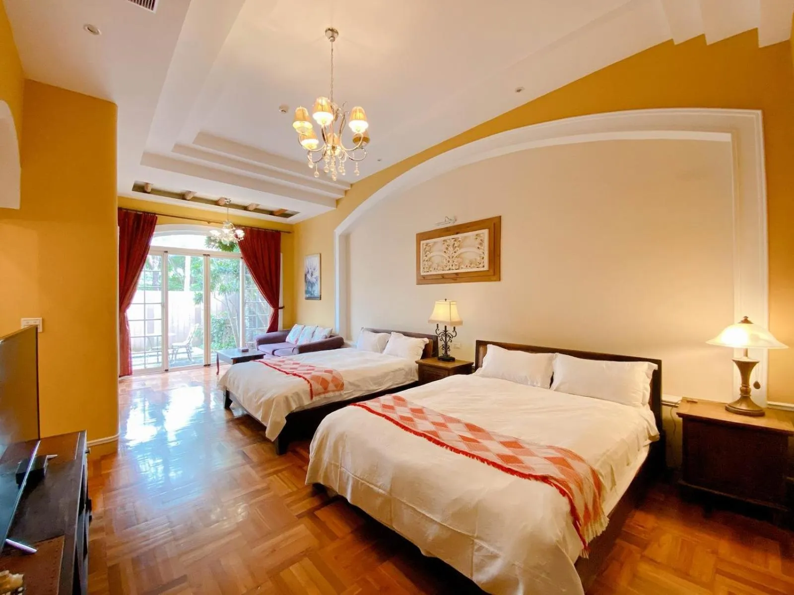 Bed in My Chateau Resort