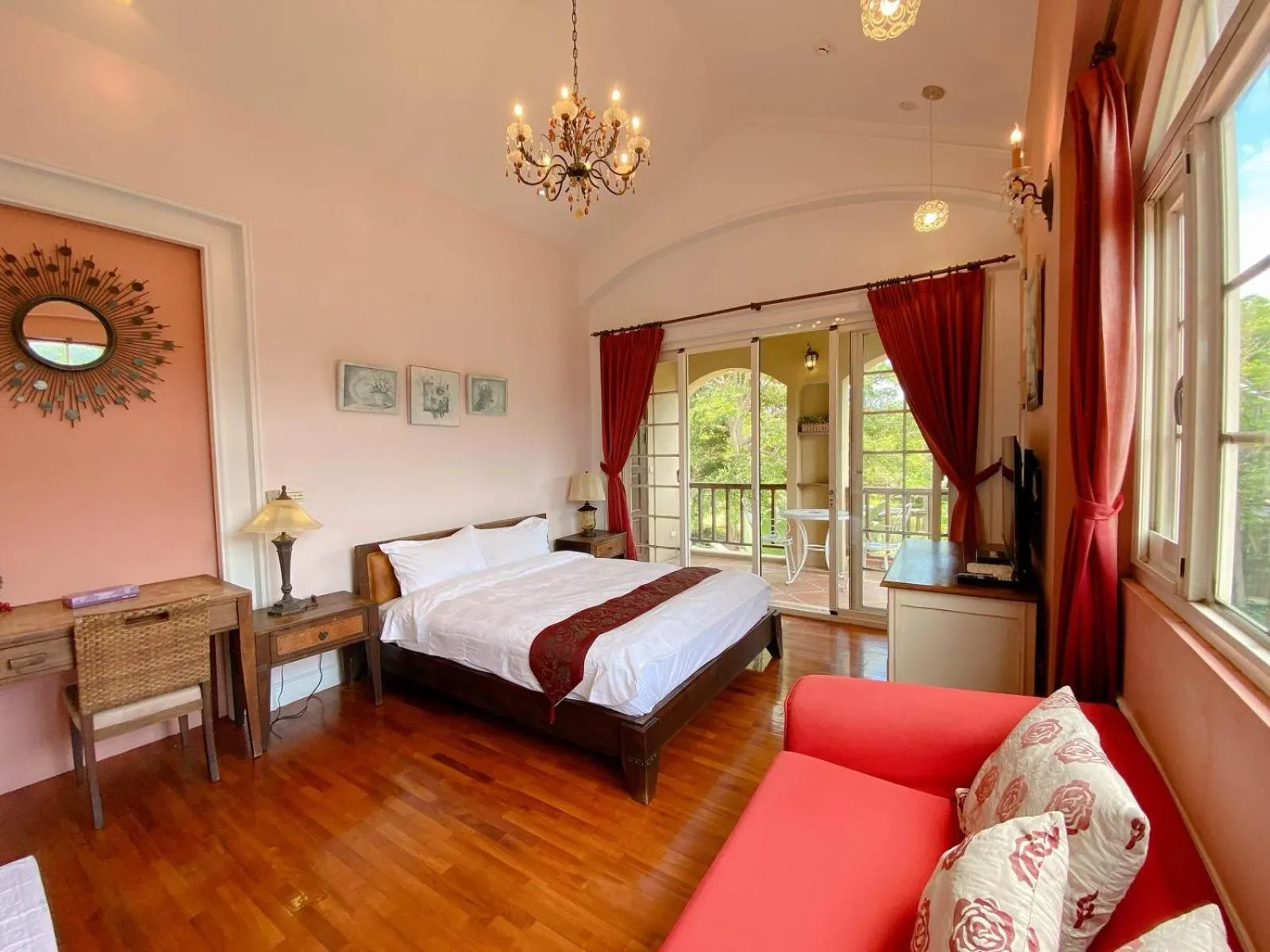 Bed in My Chateau Resort