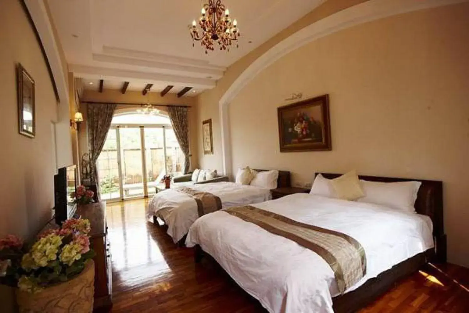 Decorative detail, Bed in My Chateau Resort Decorative detail, Bed in My Chateau Resort