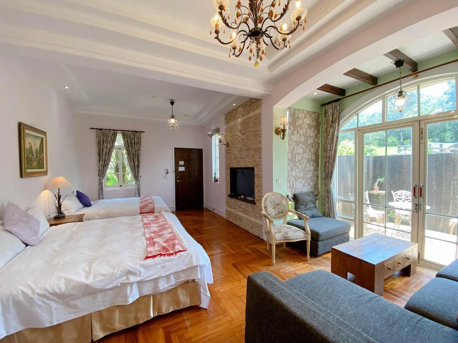 Bed in My Chateau Resort