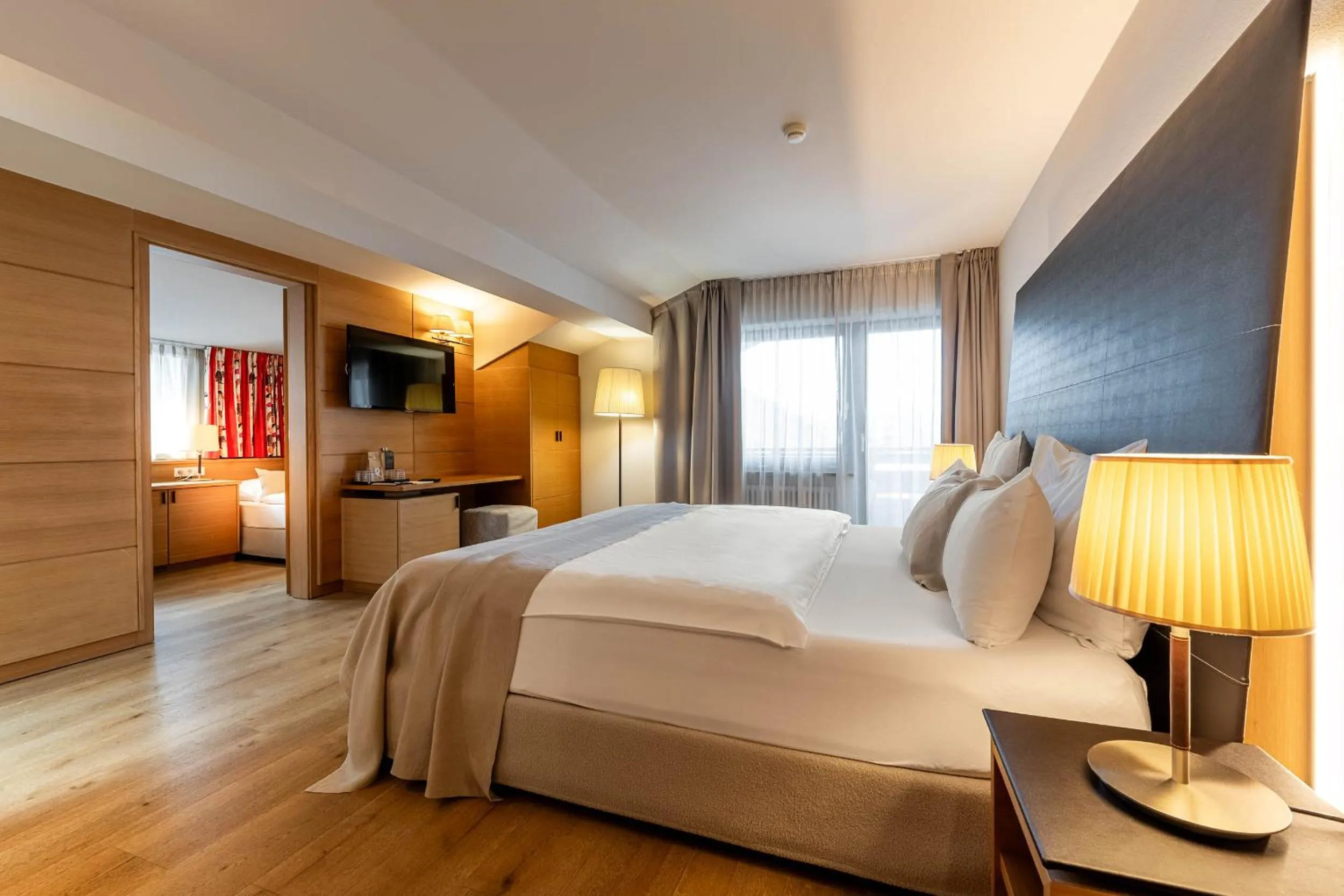 Bedroom, Bed in Biancaneve Family Hotel