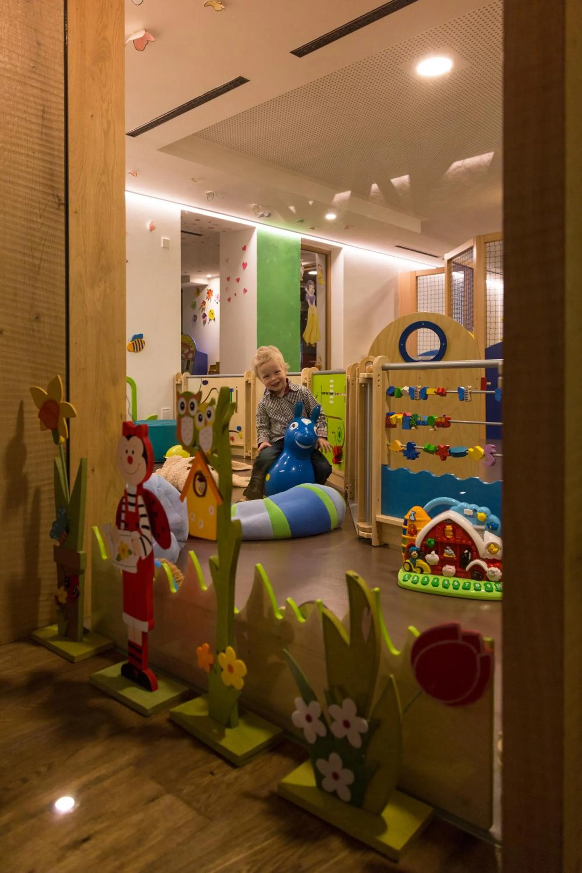 Children play ground in Biancaneve Family Hotel