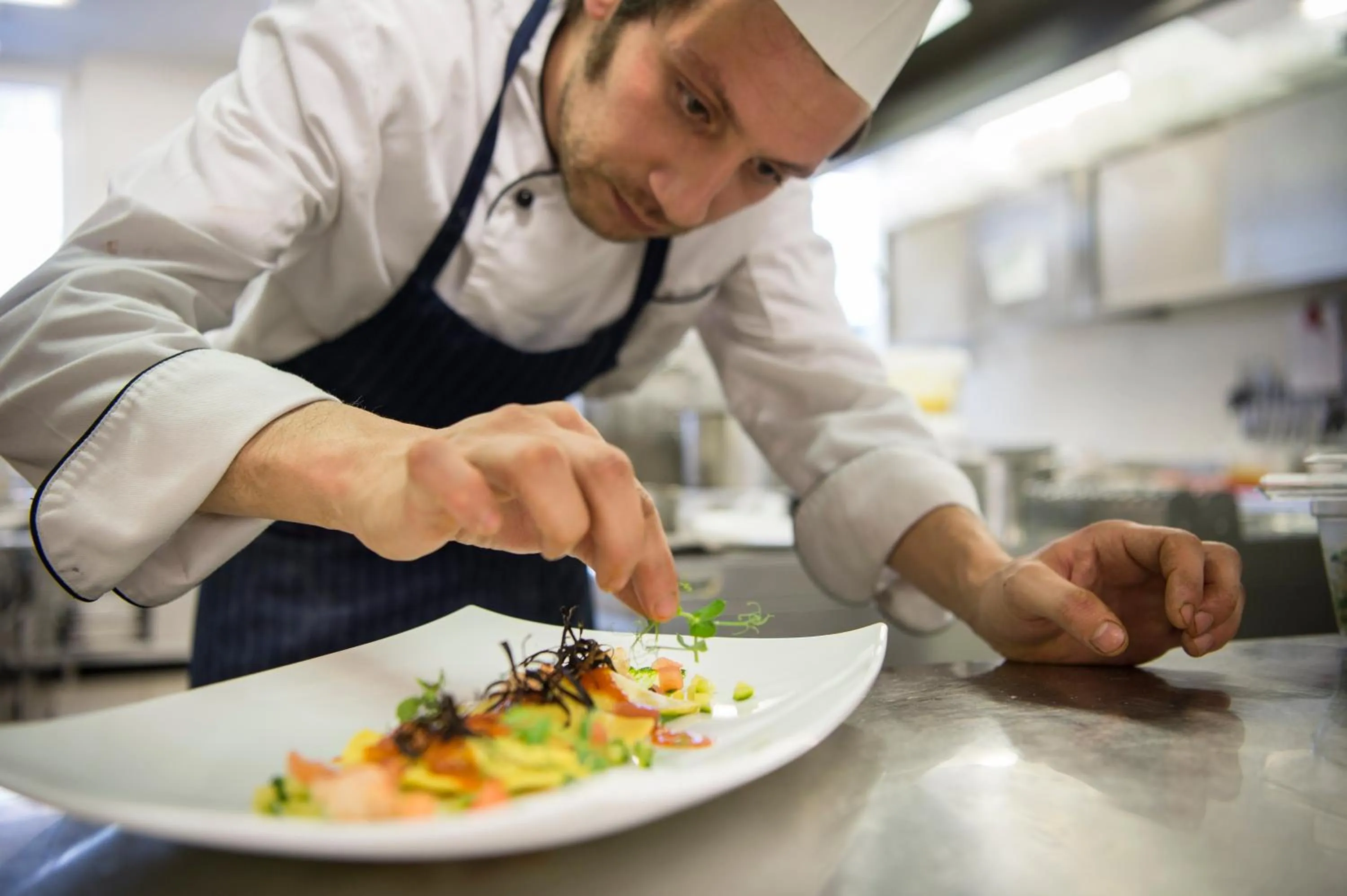 Dinner in Biancaneve Family Hotel