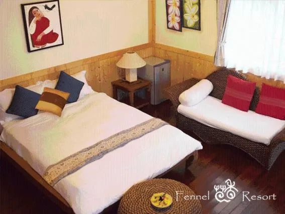 Bed in Fennel Resort