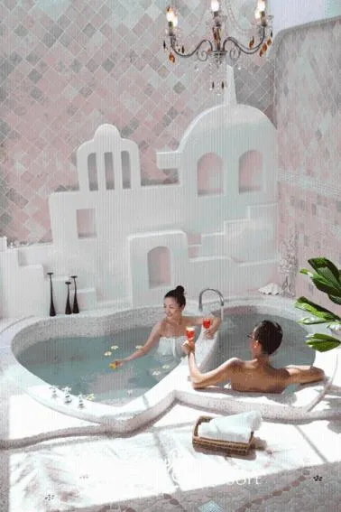 Hot Spring Bath in Fennel Resort