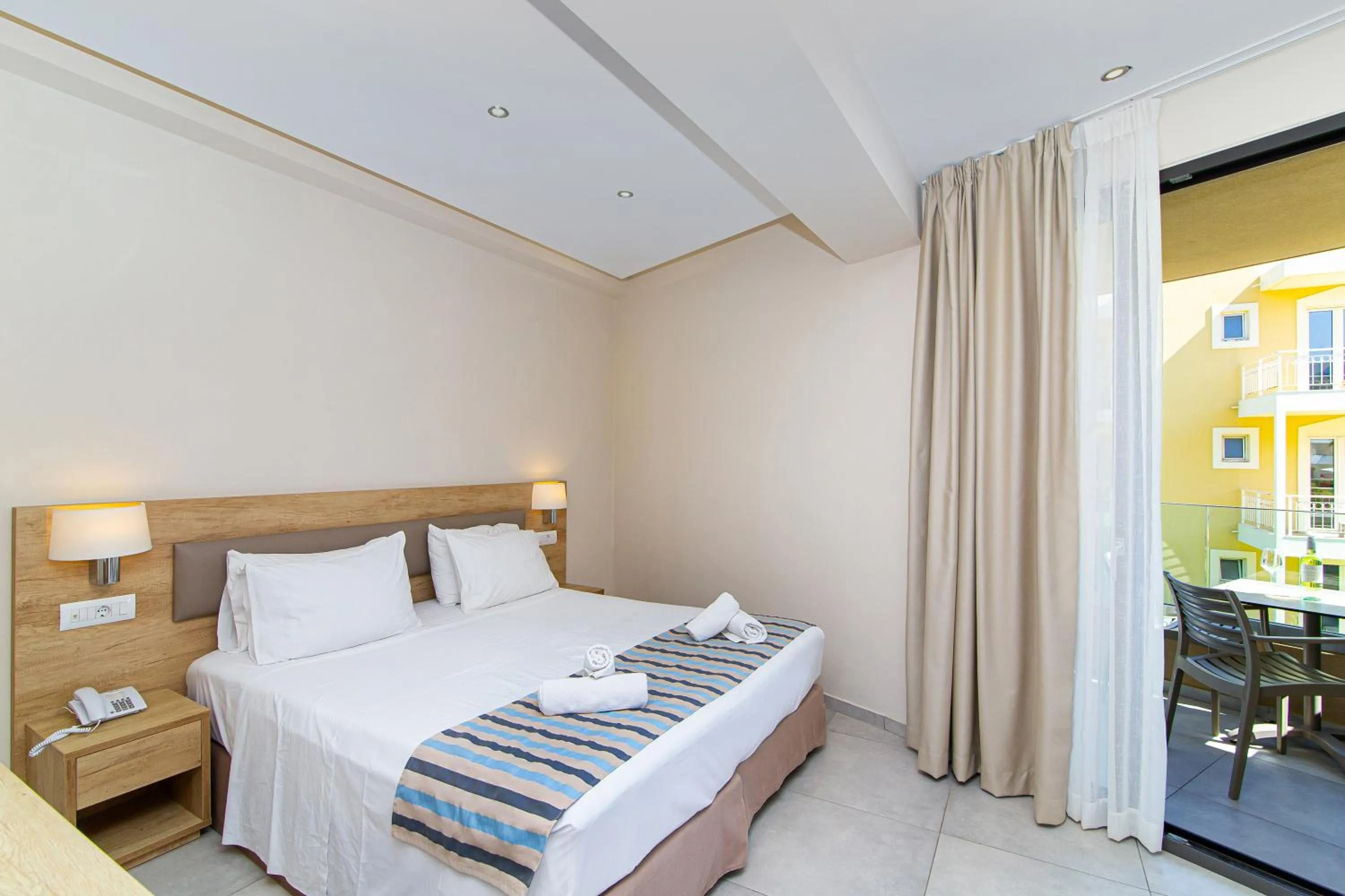 Bedroom, Bed in Theo Star Beach Hotel