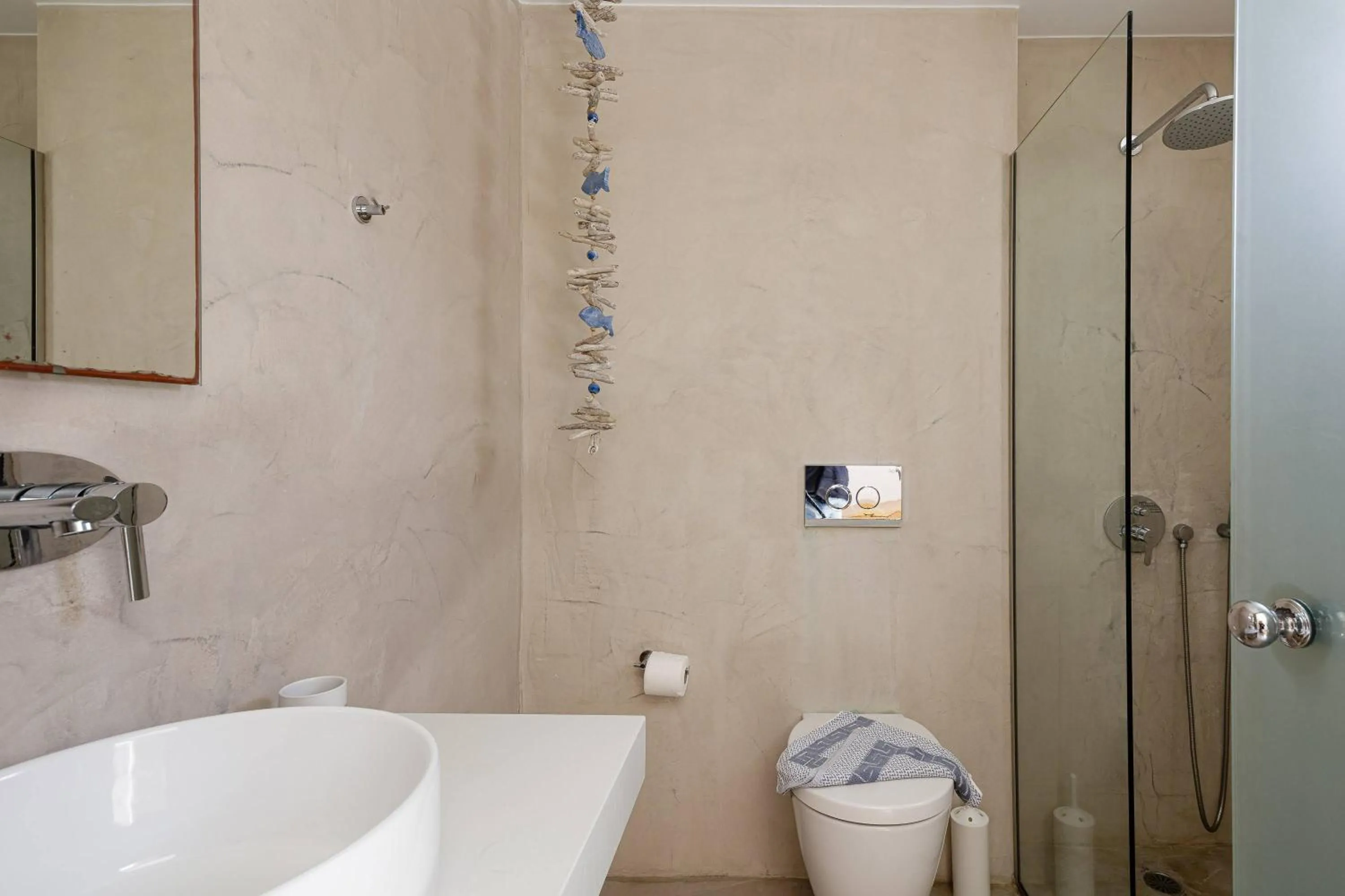 Bathroom in Theo Star Beach Hotel