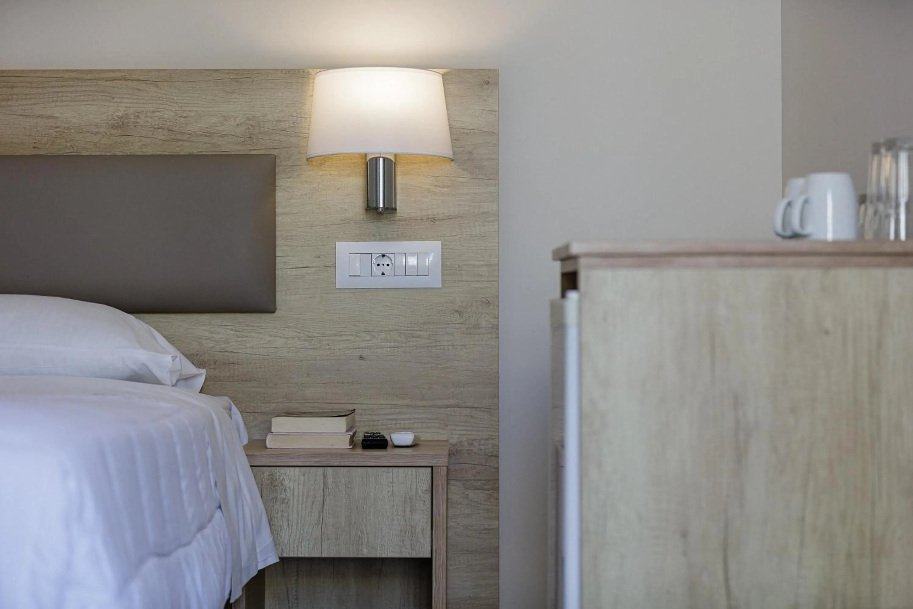 Bed in Theo Star Beach Hotel