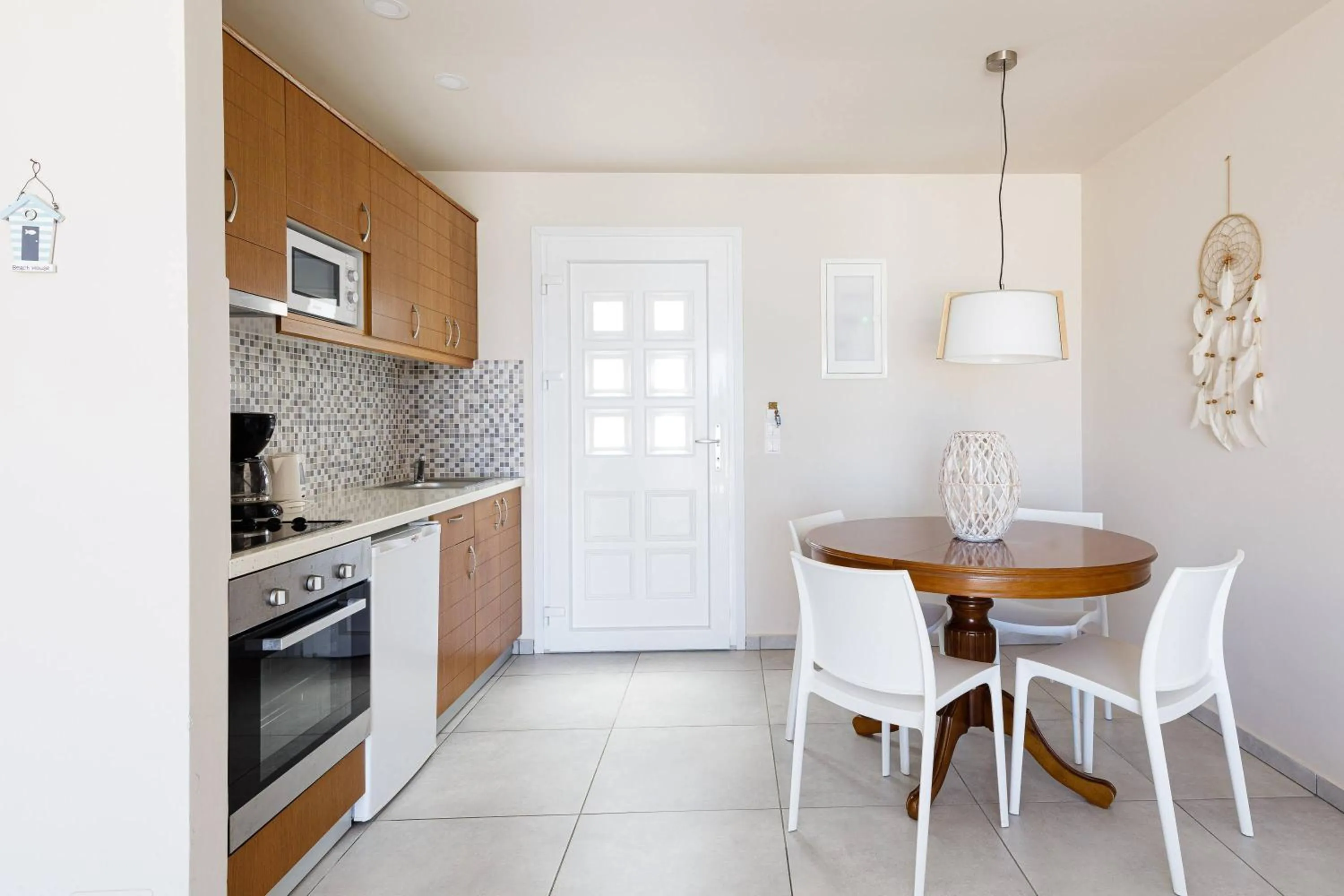 Kitchen or kitchenette in Theo Star Beach Hotel