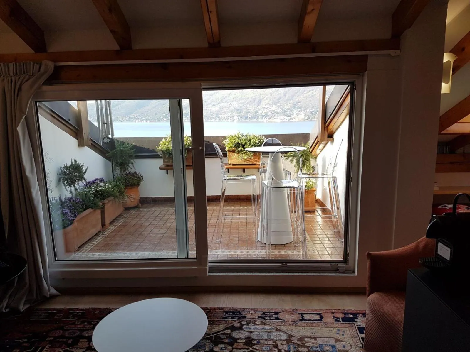 Balcony/Terrace in Suite Ananda