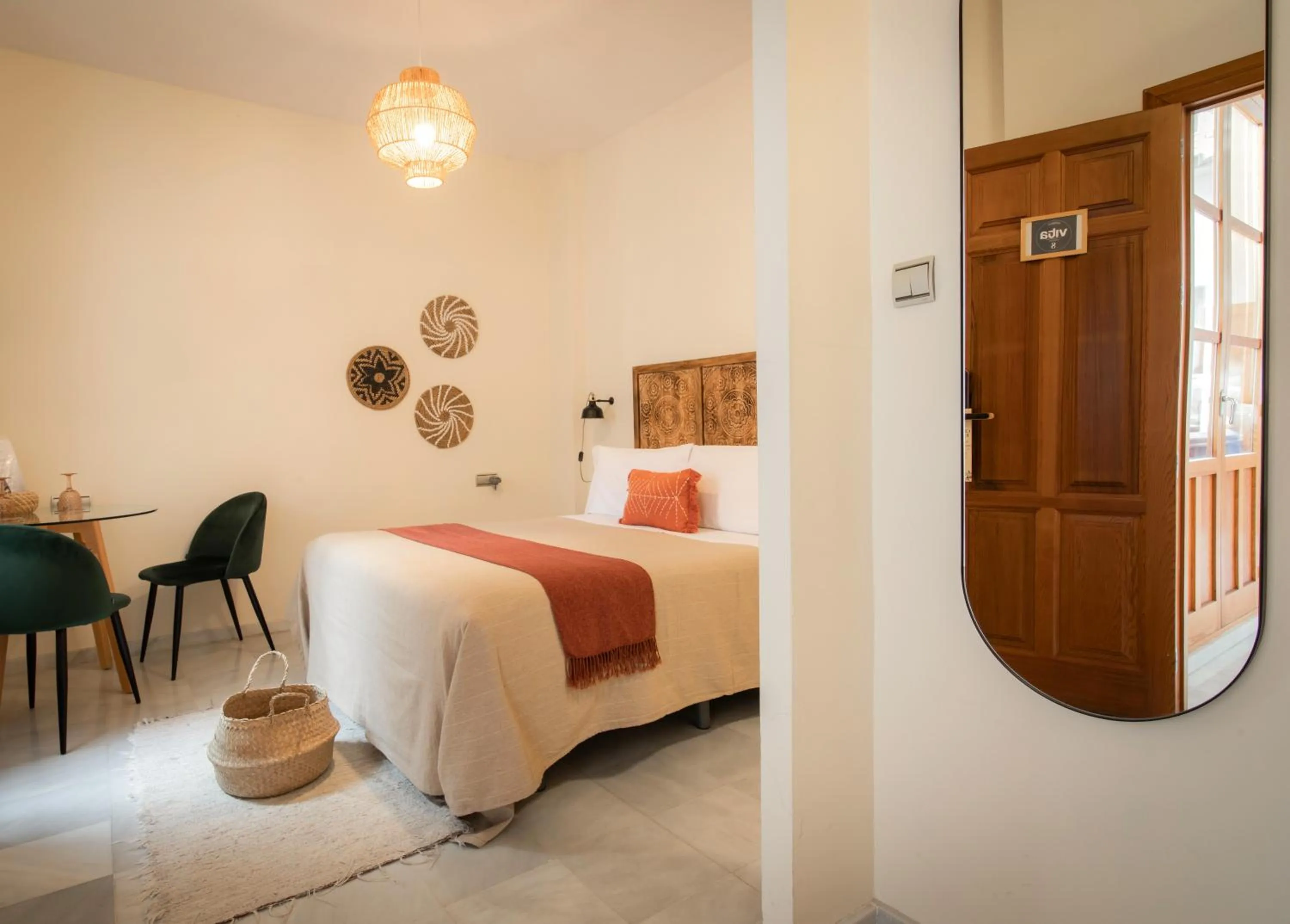 Bed in Apartamentos VITA CENTER