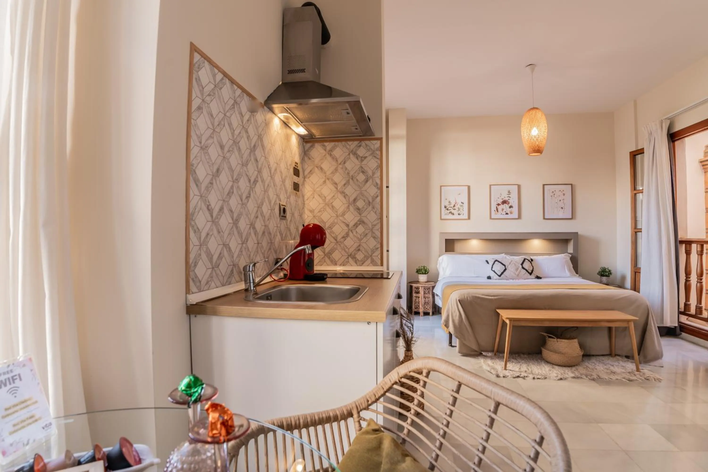 Bed in Apartamentos VITA CENTER