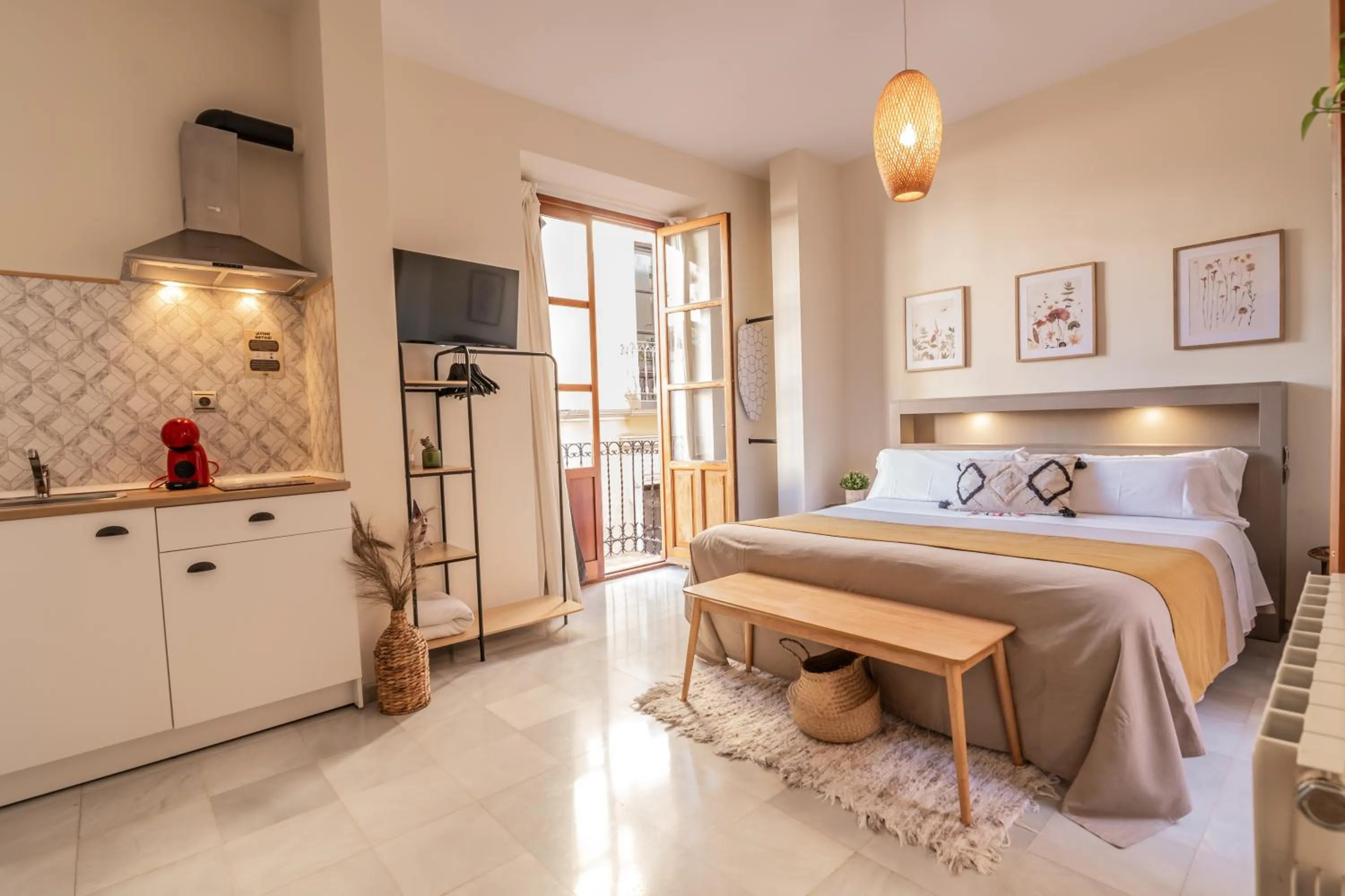 Bed in Apartamentos VITA CENTER