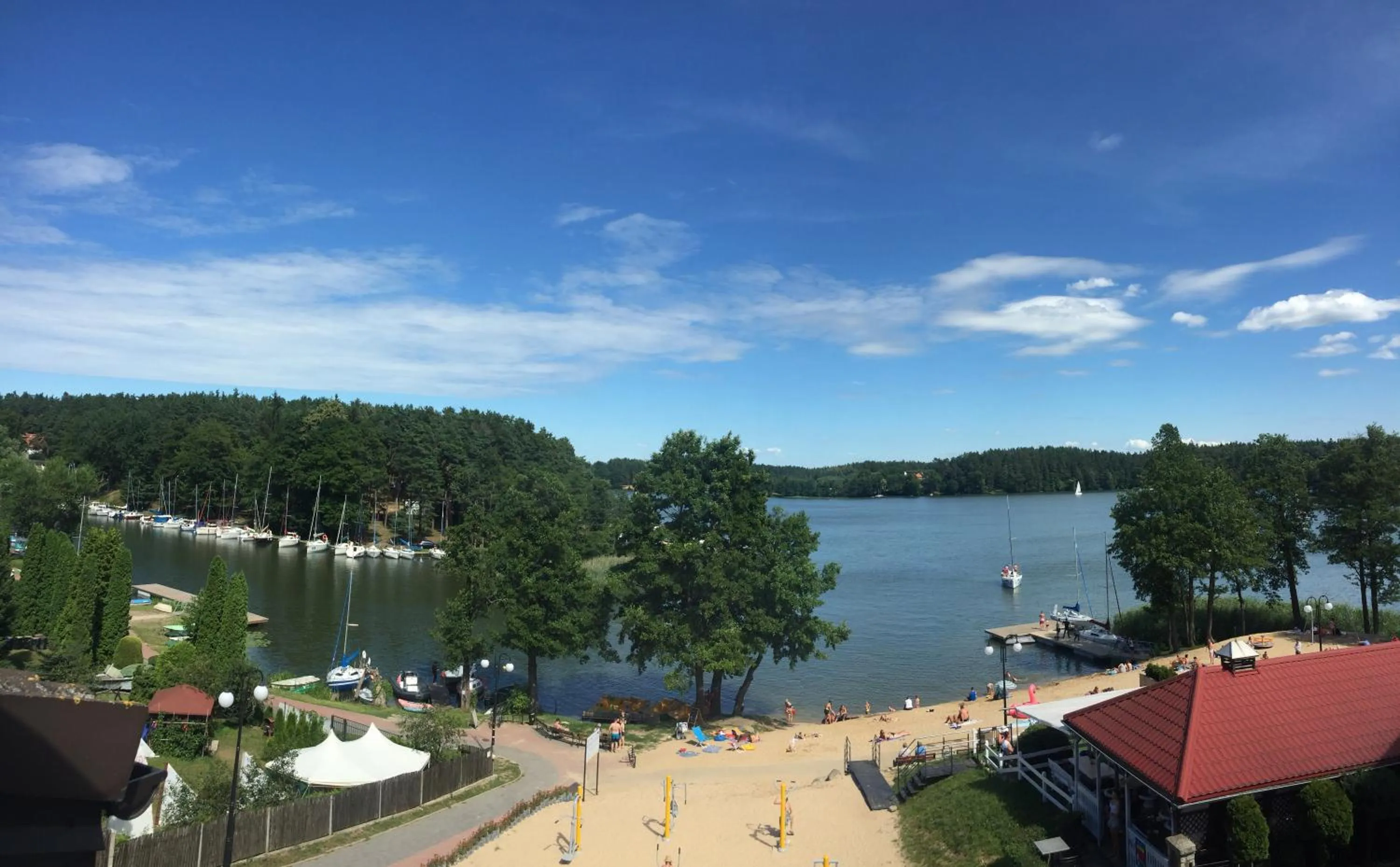 Lake view in Pokoje Gościnne Villa Plaza