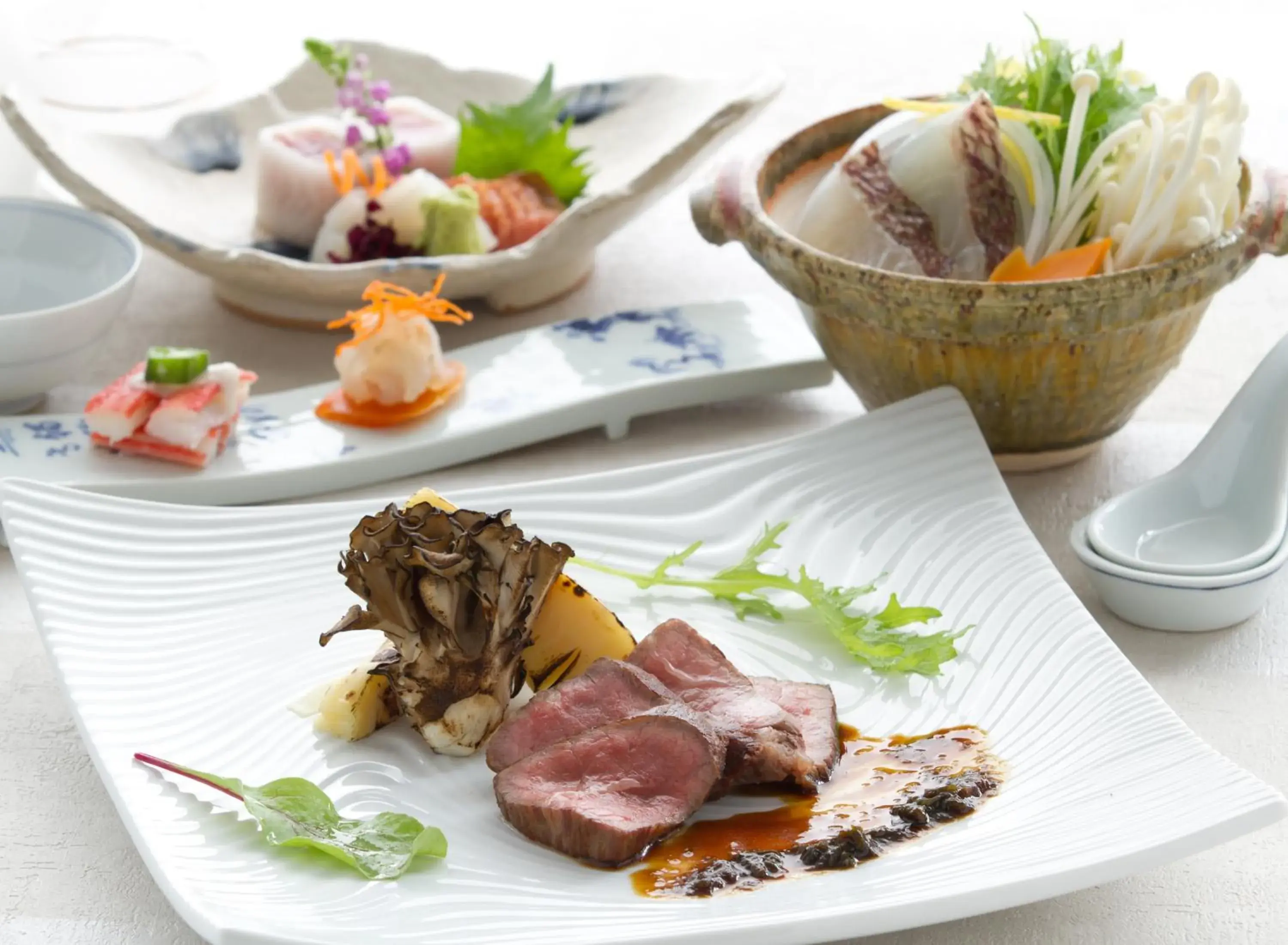 Food close-up in NASPA New Otani Food close-up in NASPA New Otani