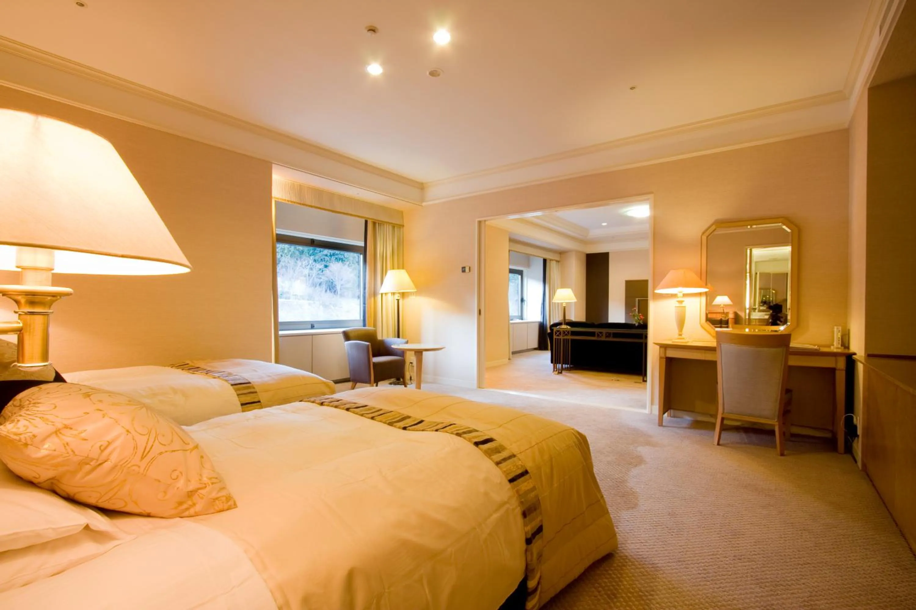 Bed in NASPA New Otani