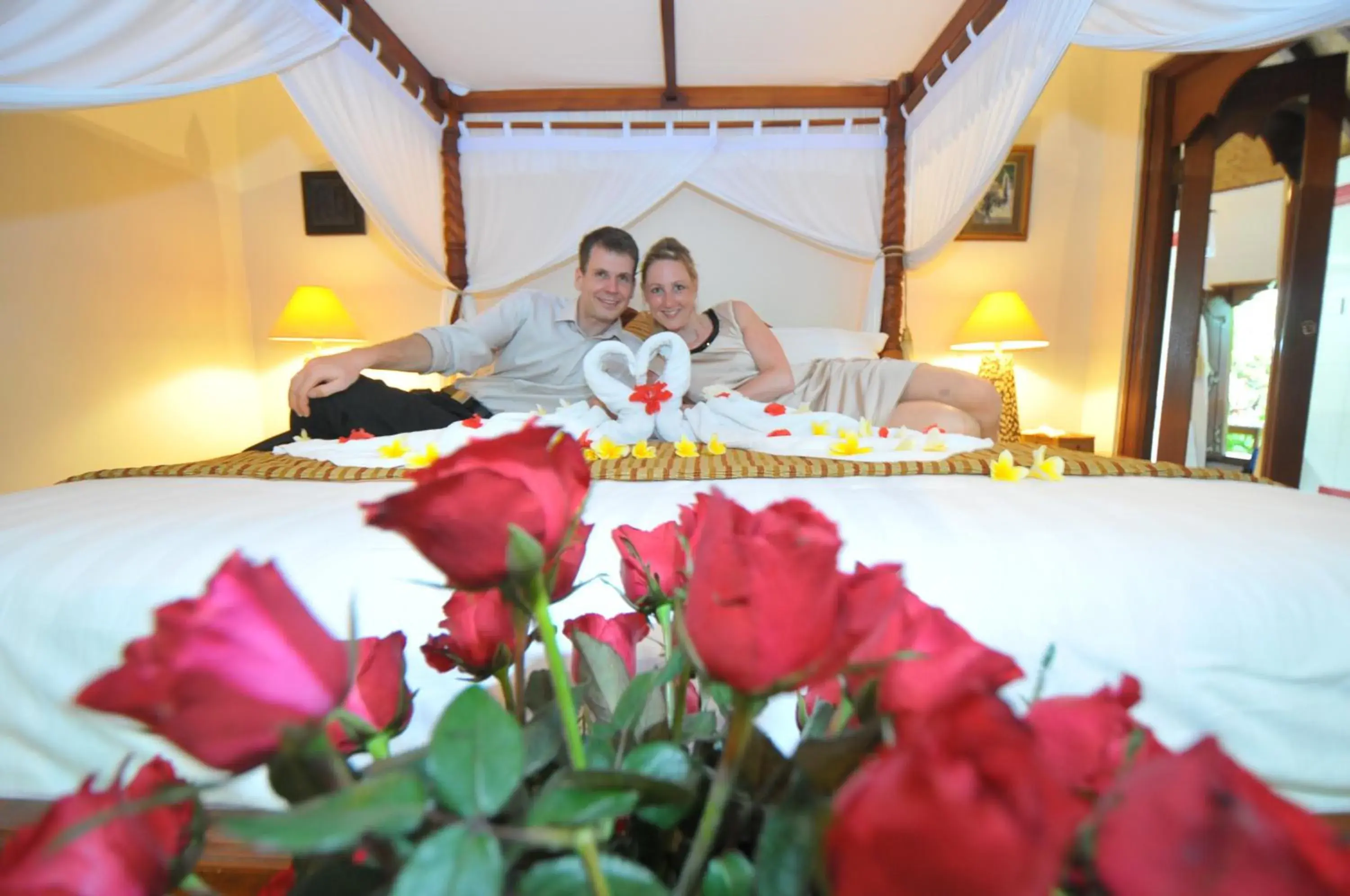 Bedroom in Tirta Ayu Hotel and Restaurant Bedroom in Tirta Ayu Hotel and Restaurant