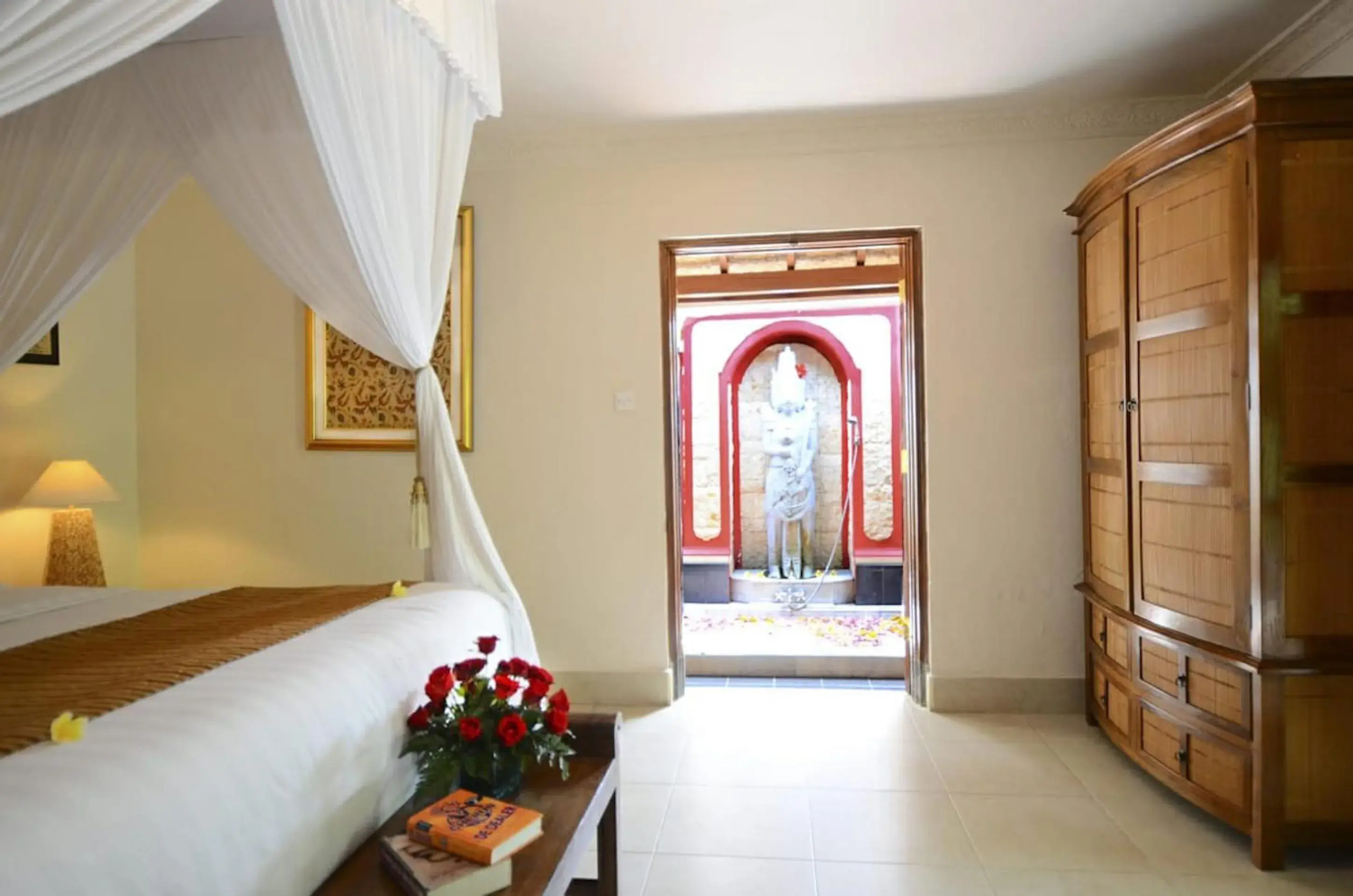 Bed in Tirta Ayu Hotel and Restaurant Bed in Tirta Ayu Hotel and Restaurant