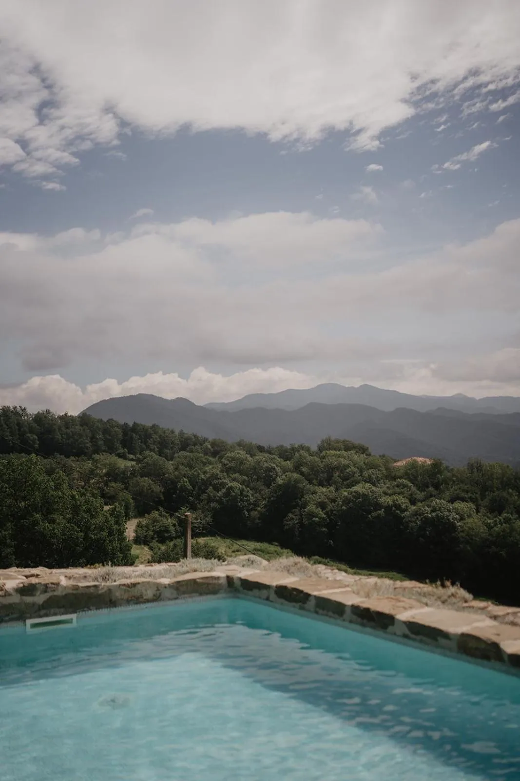 Pool view in Mas el Mir