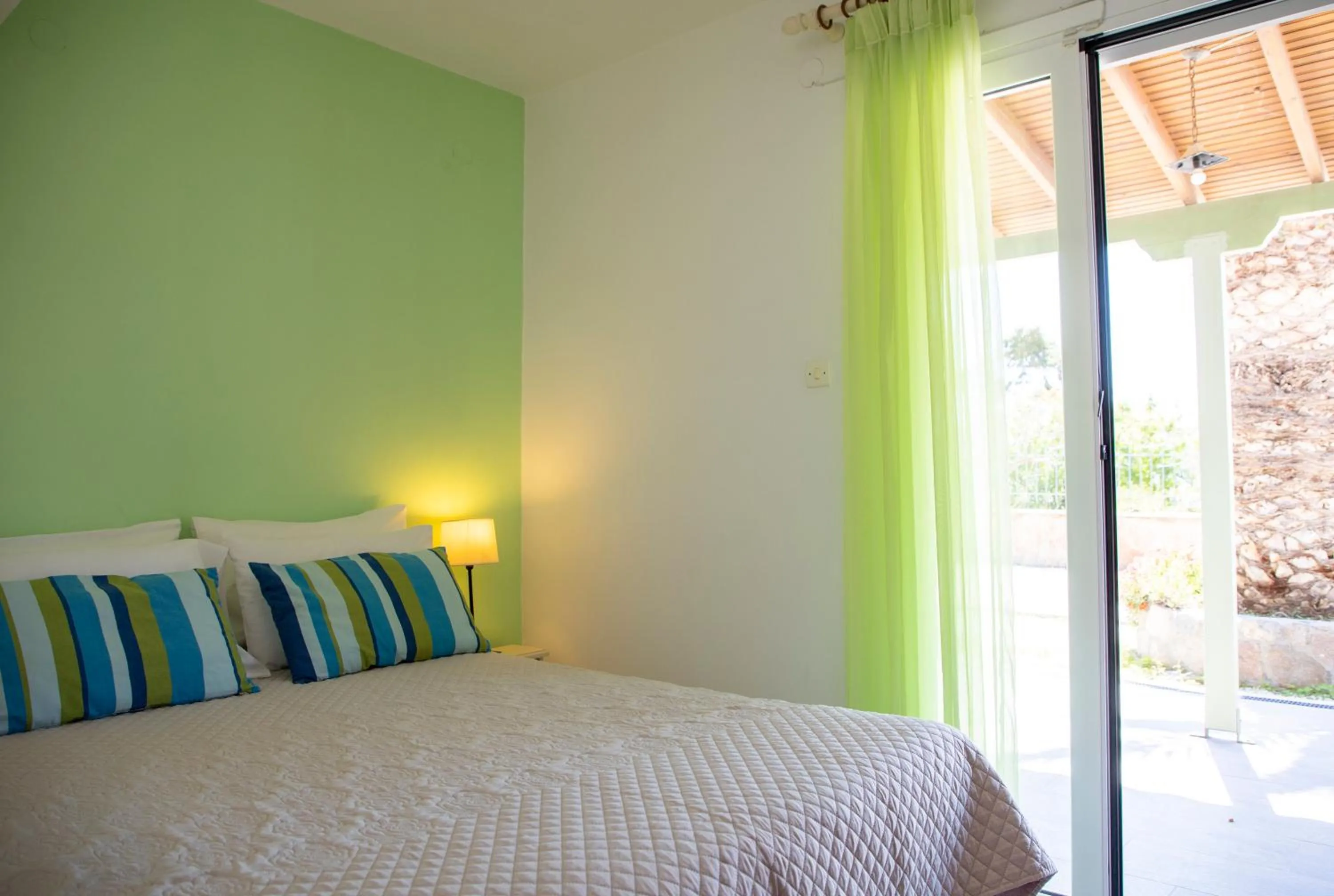 Bed in Stefanie Studios