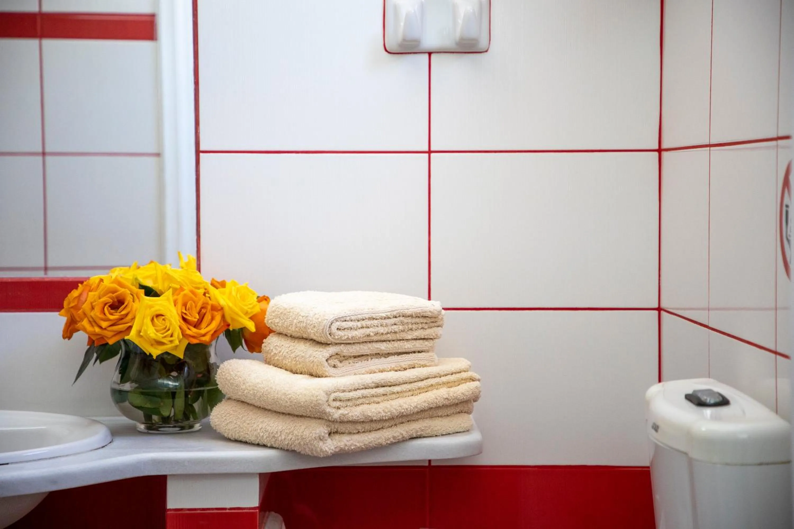 Bathroom in Stefanie Studios