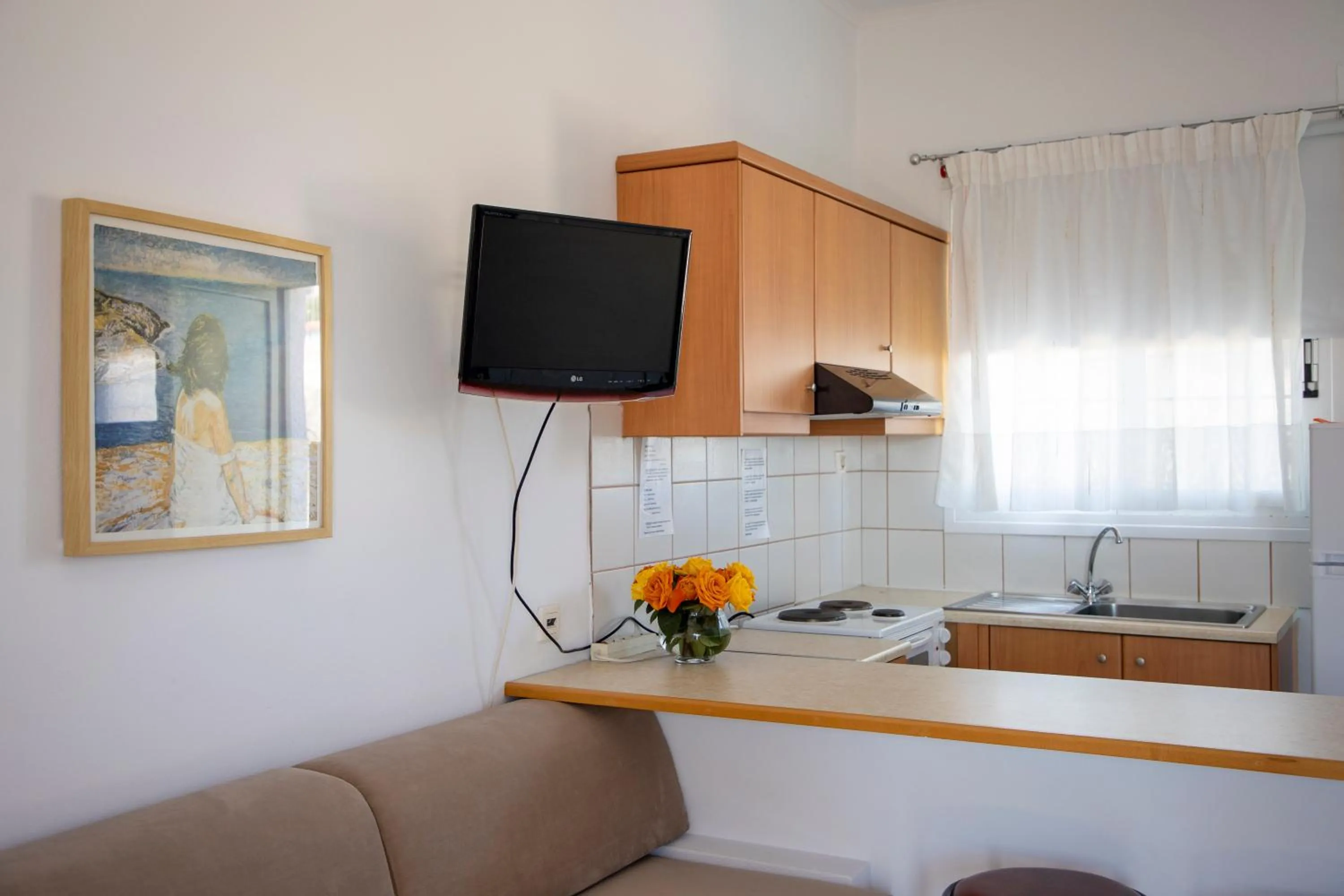 Kitchen or kitchenette in Stefanie Studios
