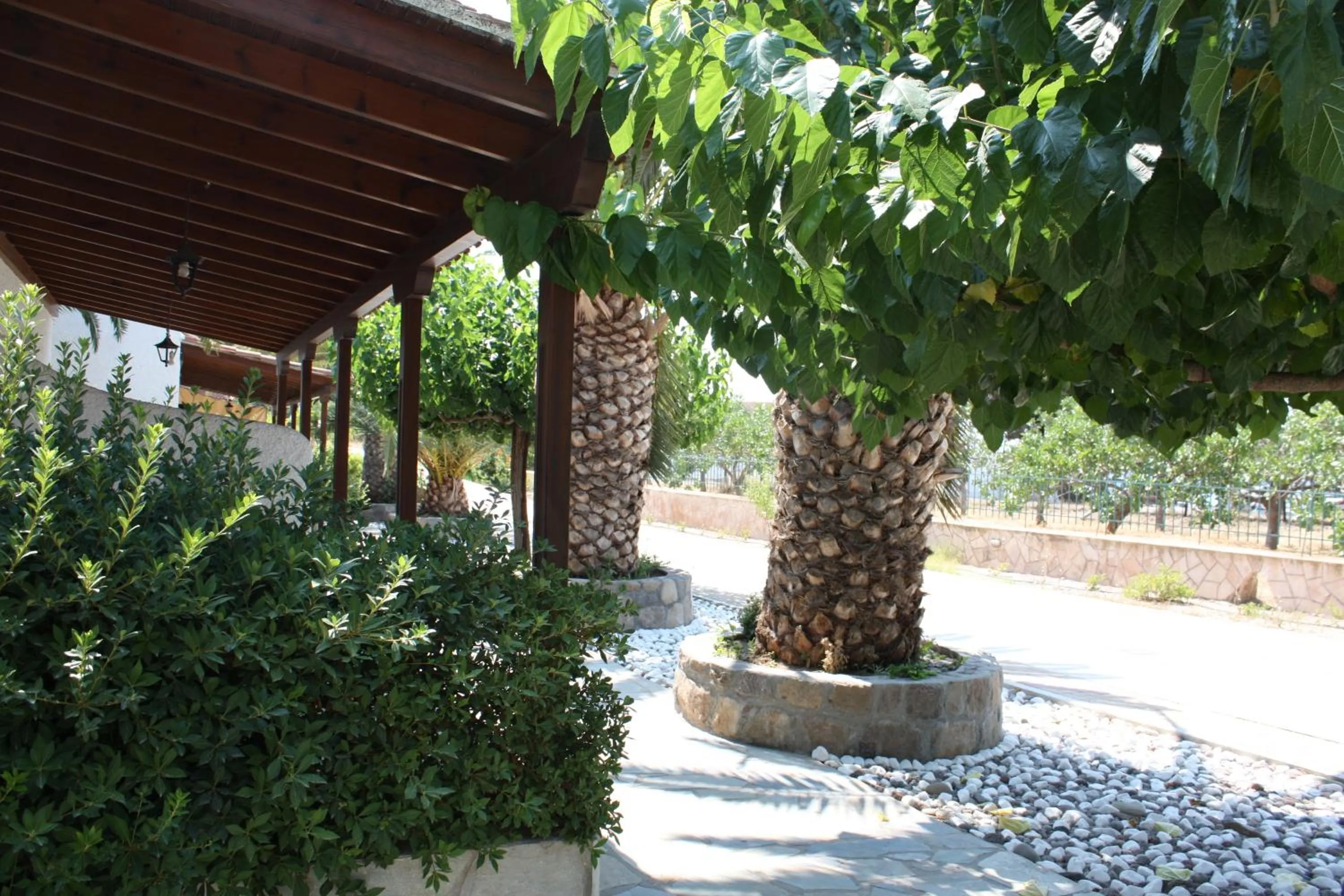 Patio in Stefanie Studios