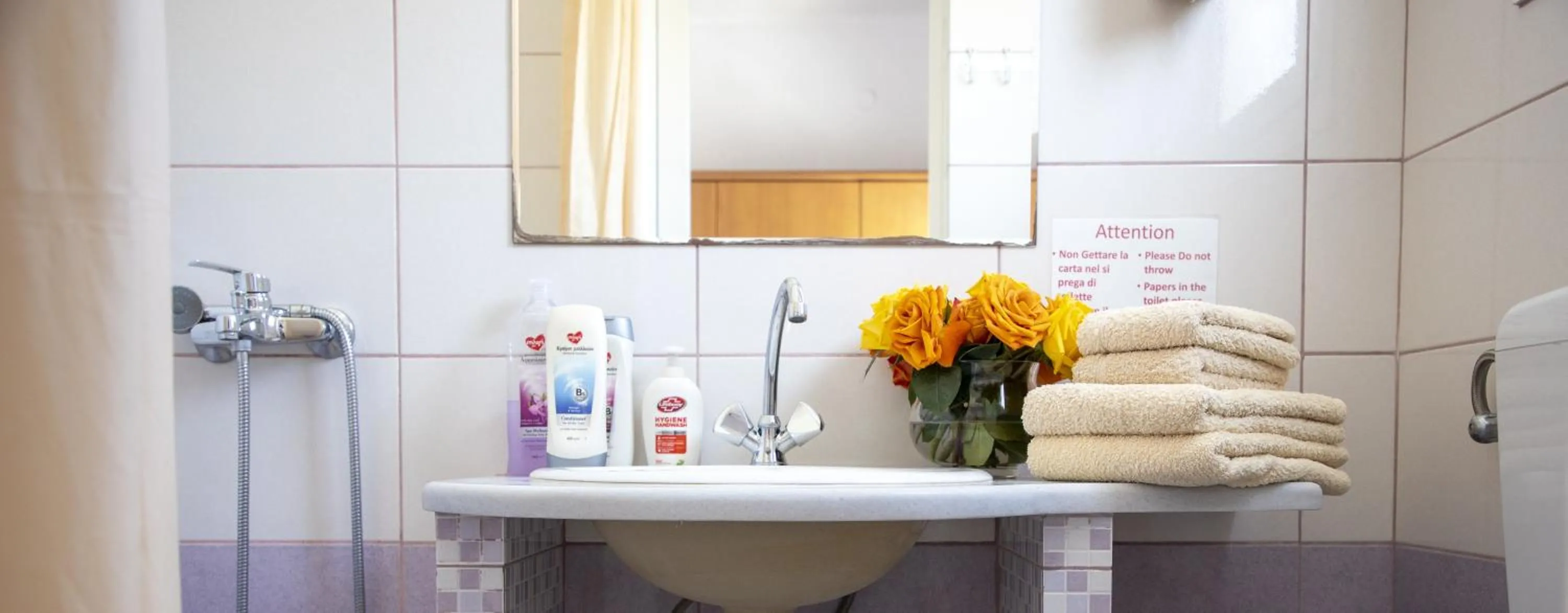 Bathroom in Stefanie Studios