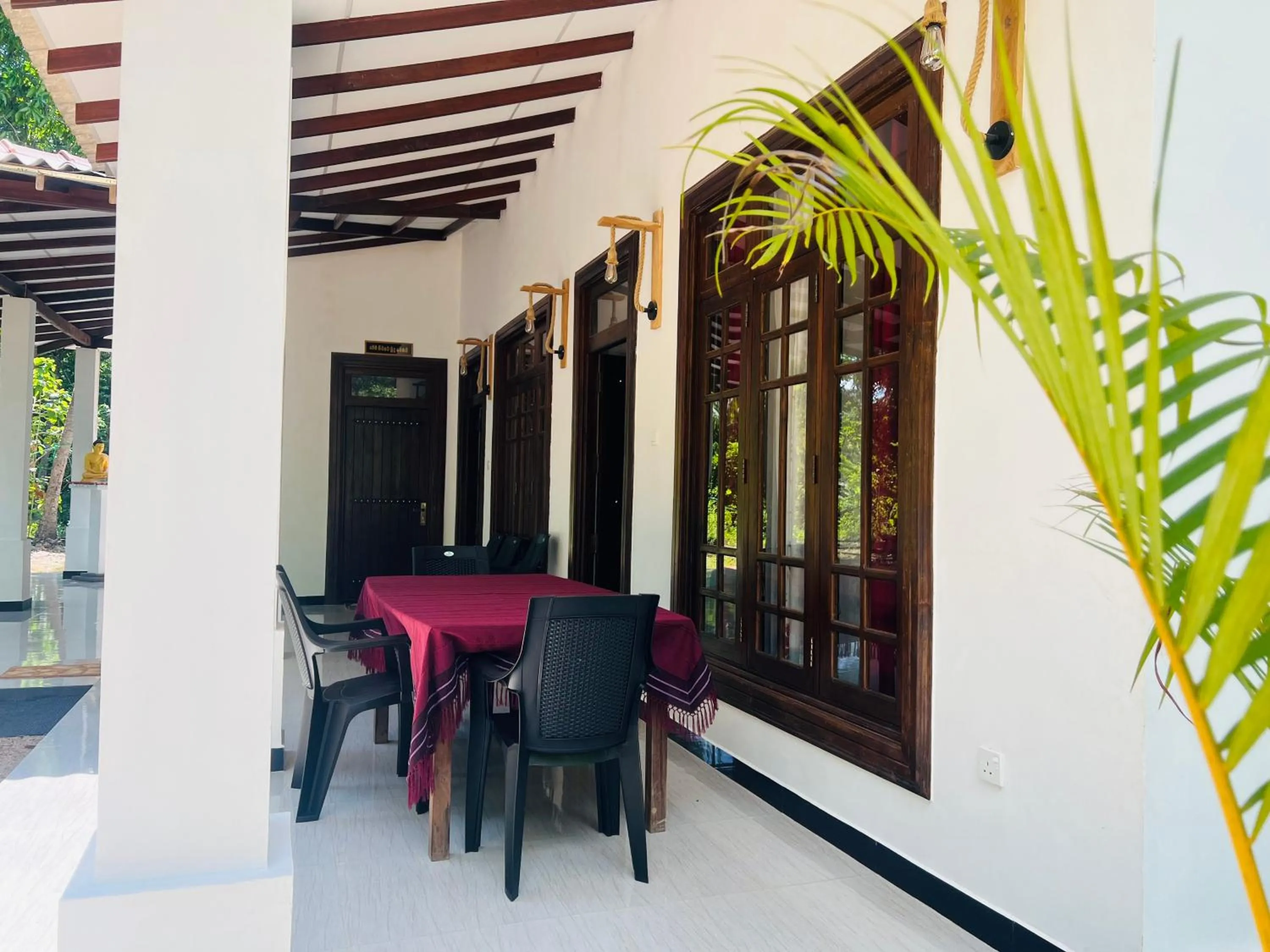 Dining area in Harini Villa