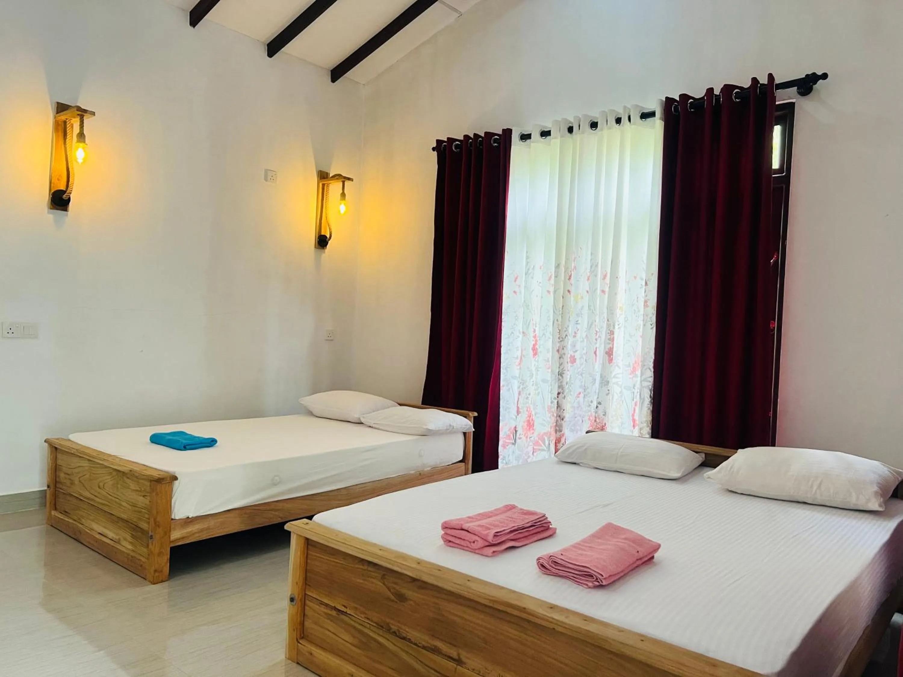 Bedroom, Bed in Harini Villa