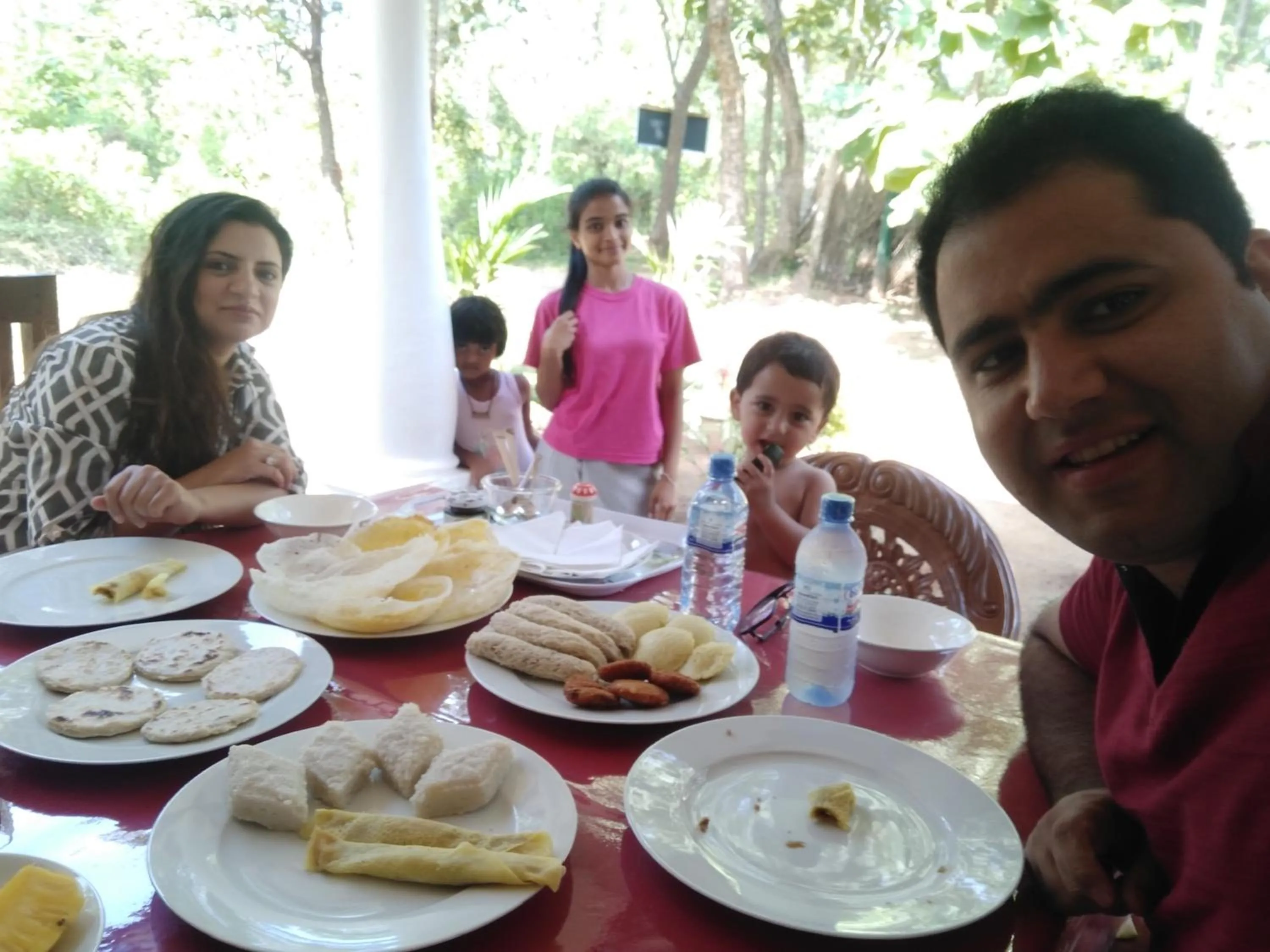 People in Harini Villa