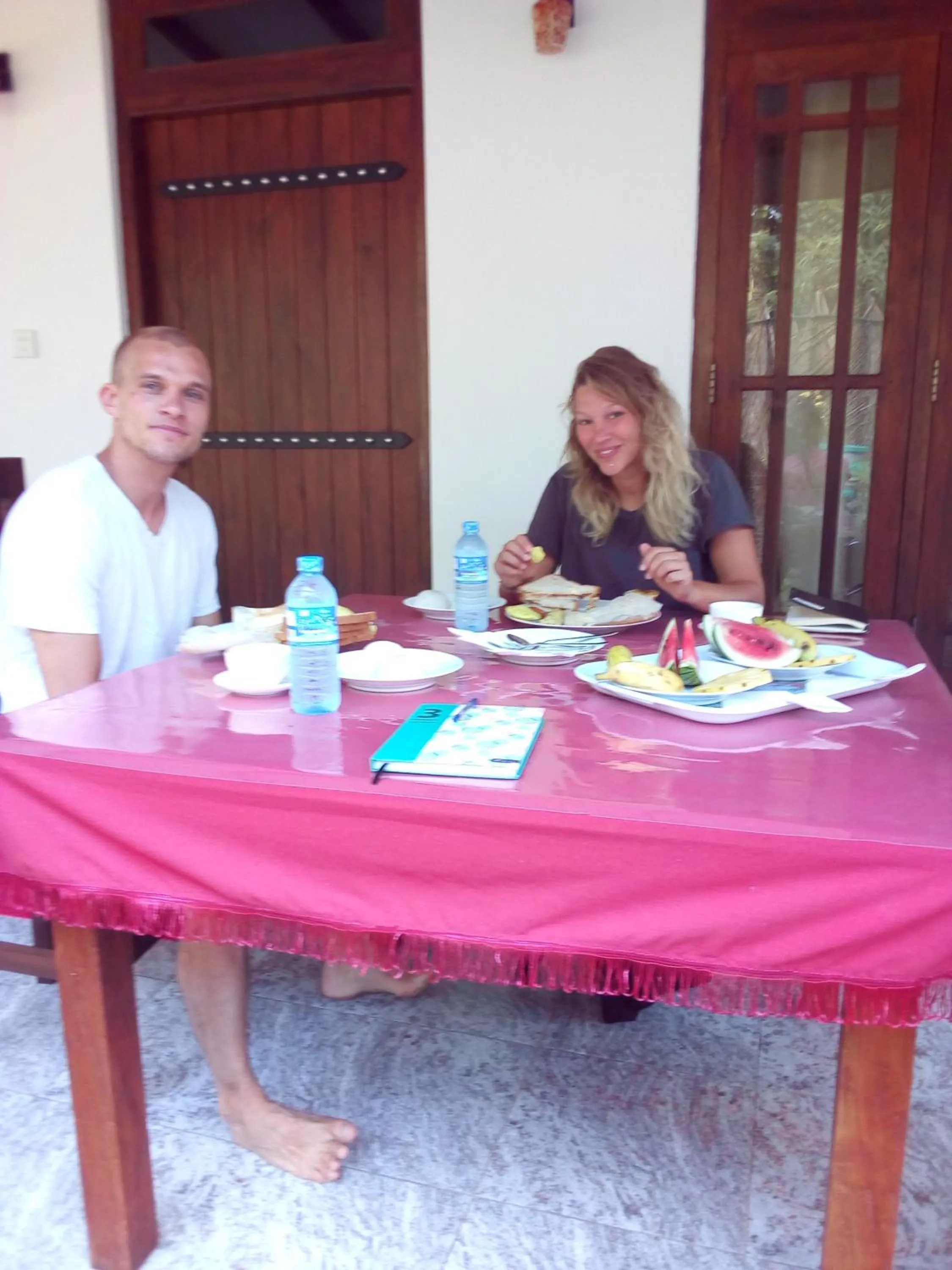 People in Harini Villa