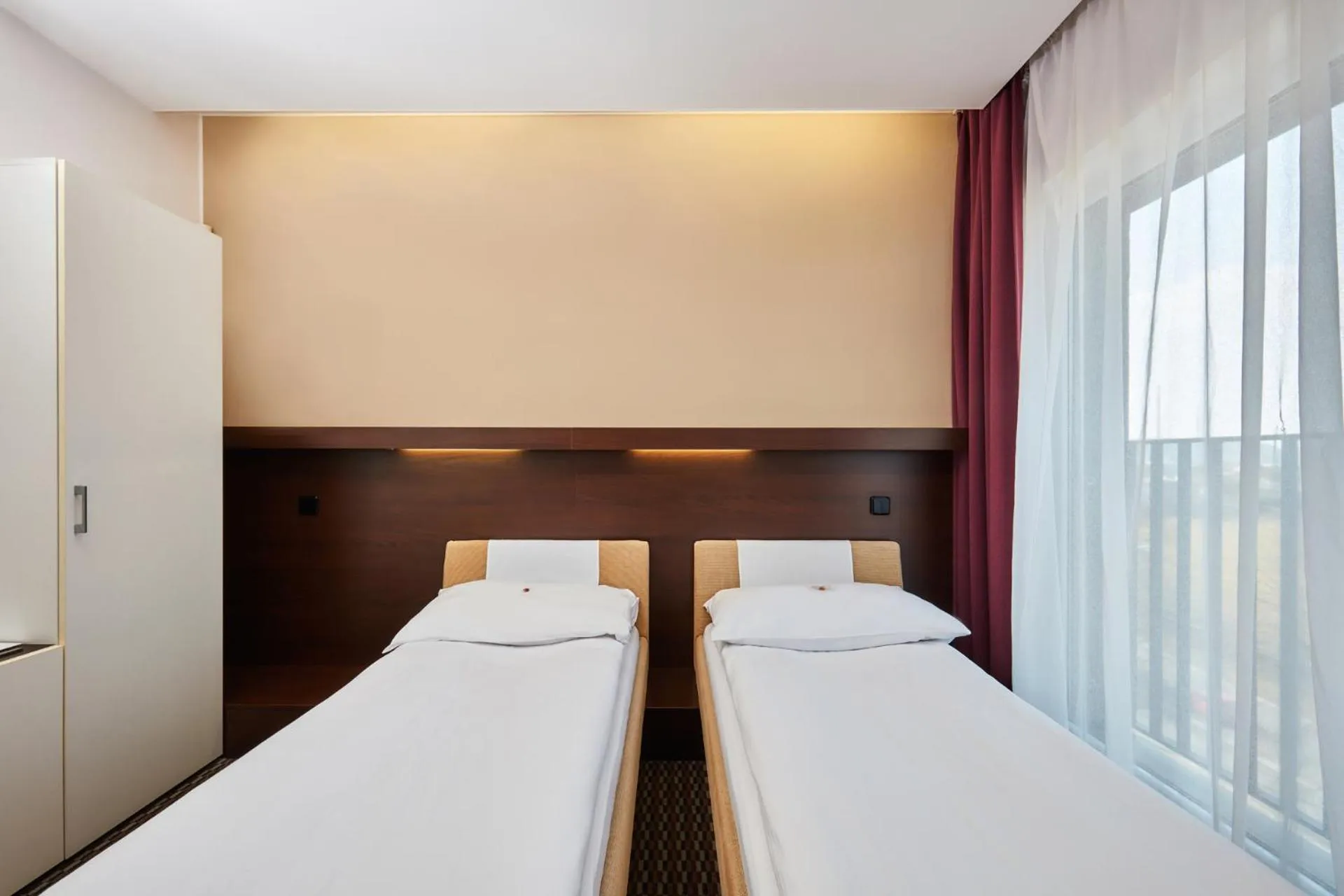 Bed in Hotel Rottal