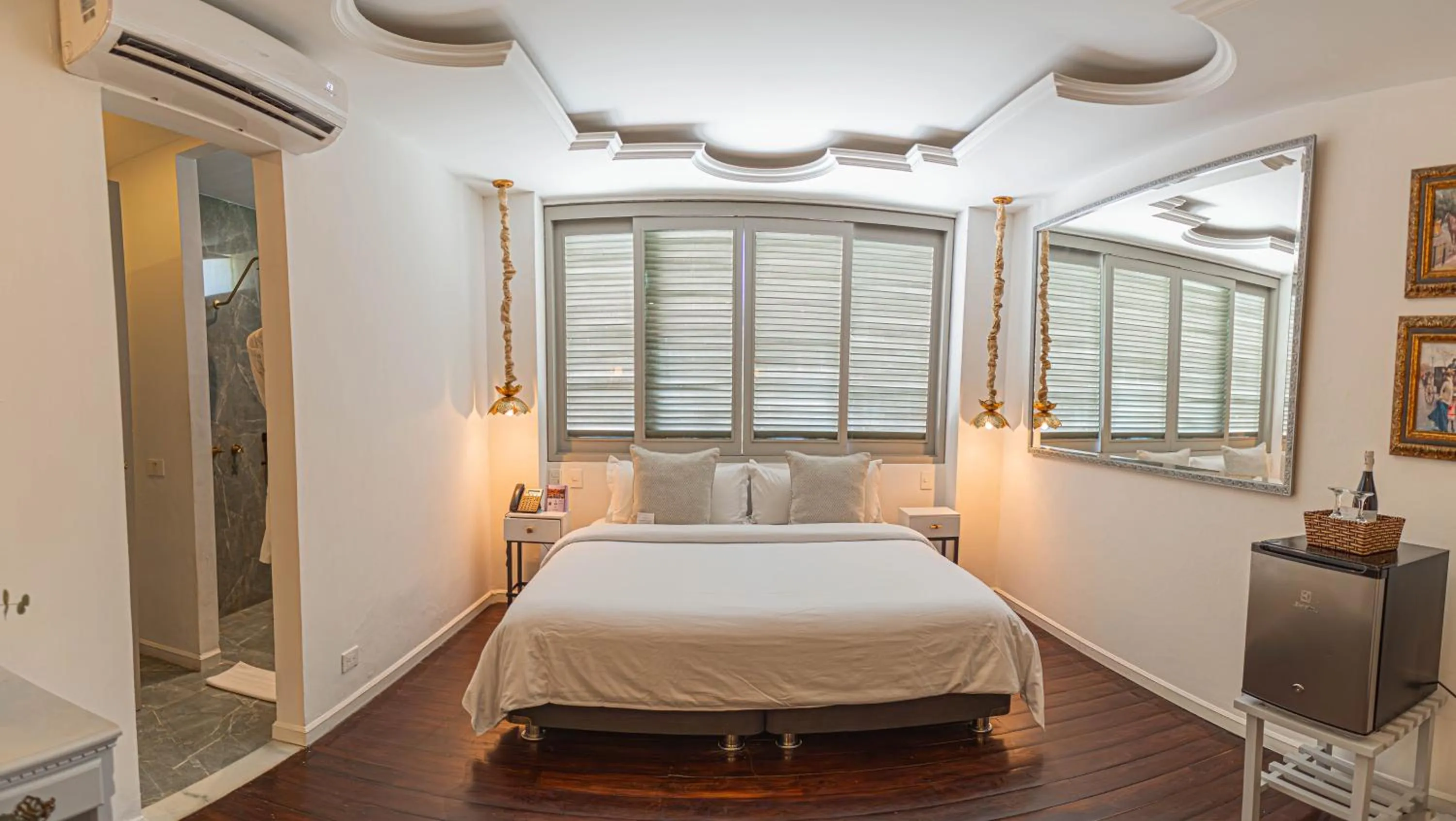 Bed in Hotel Monaguillo de Getsemaní