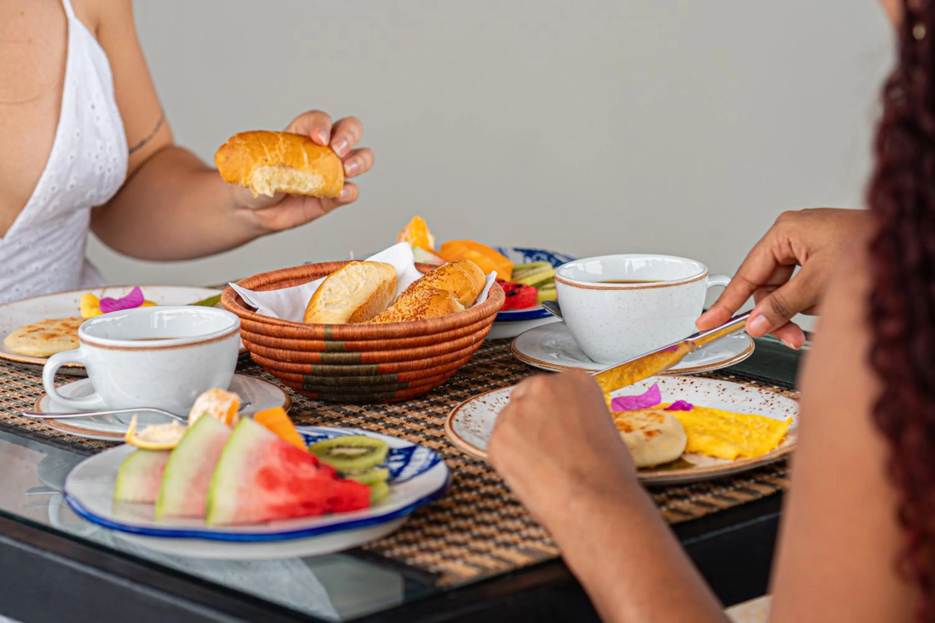 Breakfast in Hotel Monaguillo de Getsemaní