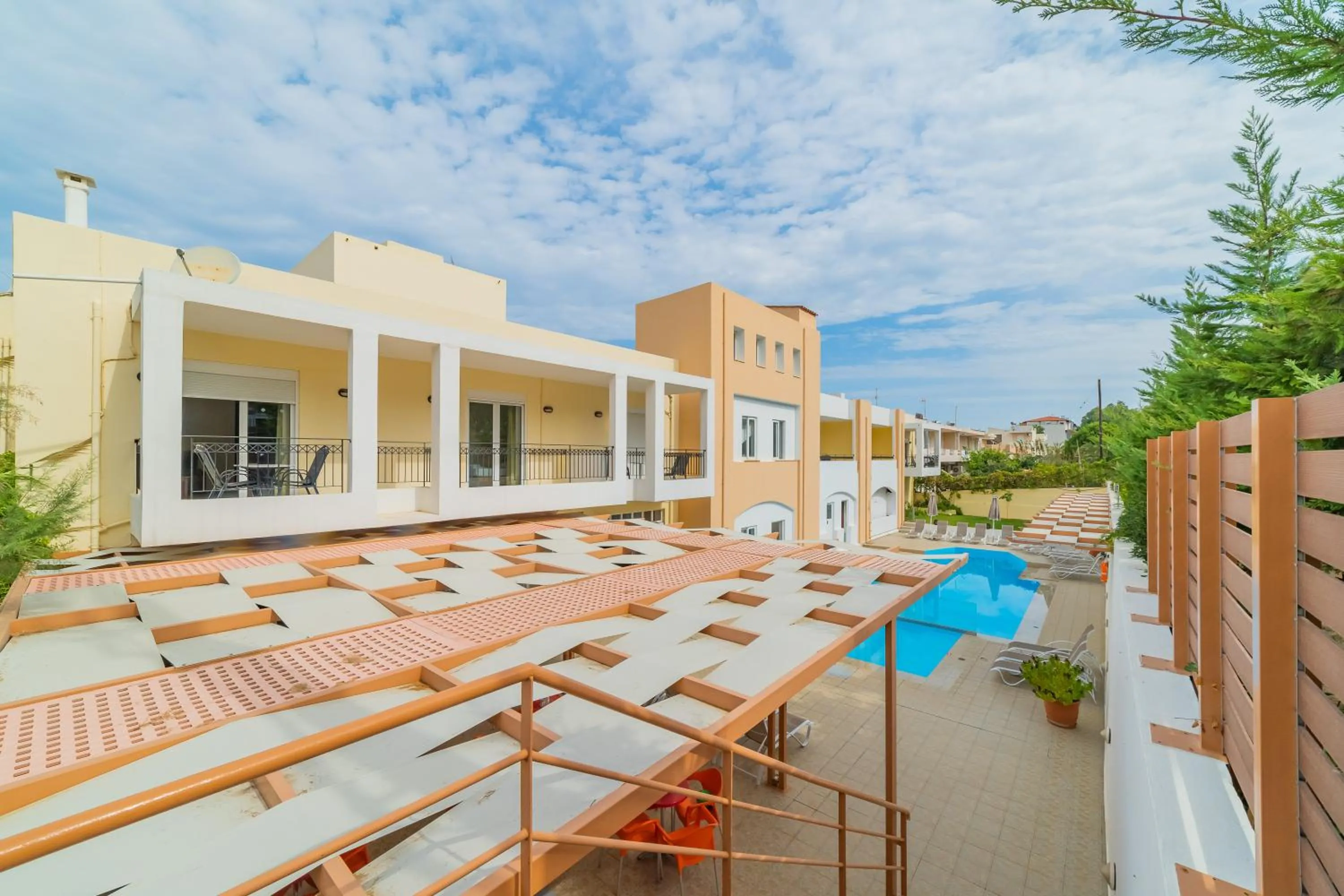 Property building in Matthias Hotel Apartments